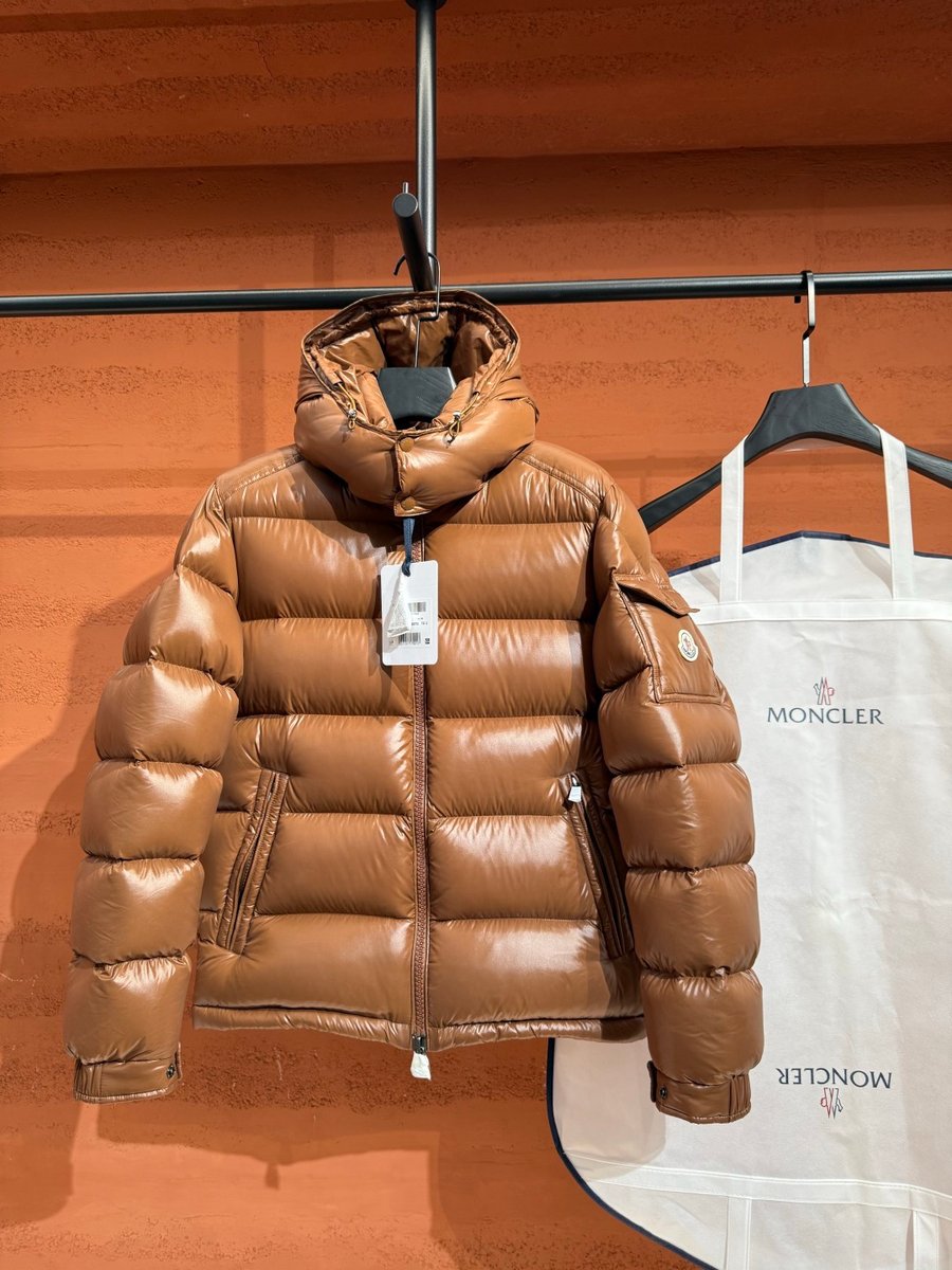 Moncler Puffer Jacket Caramell - Preview