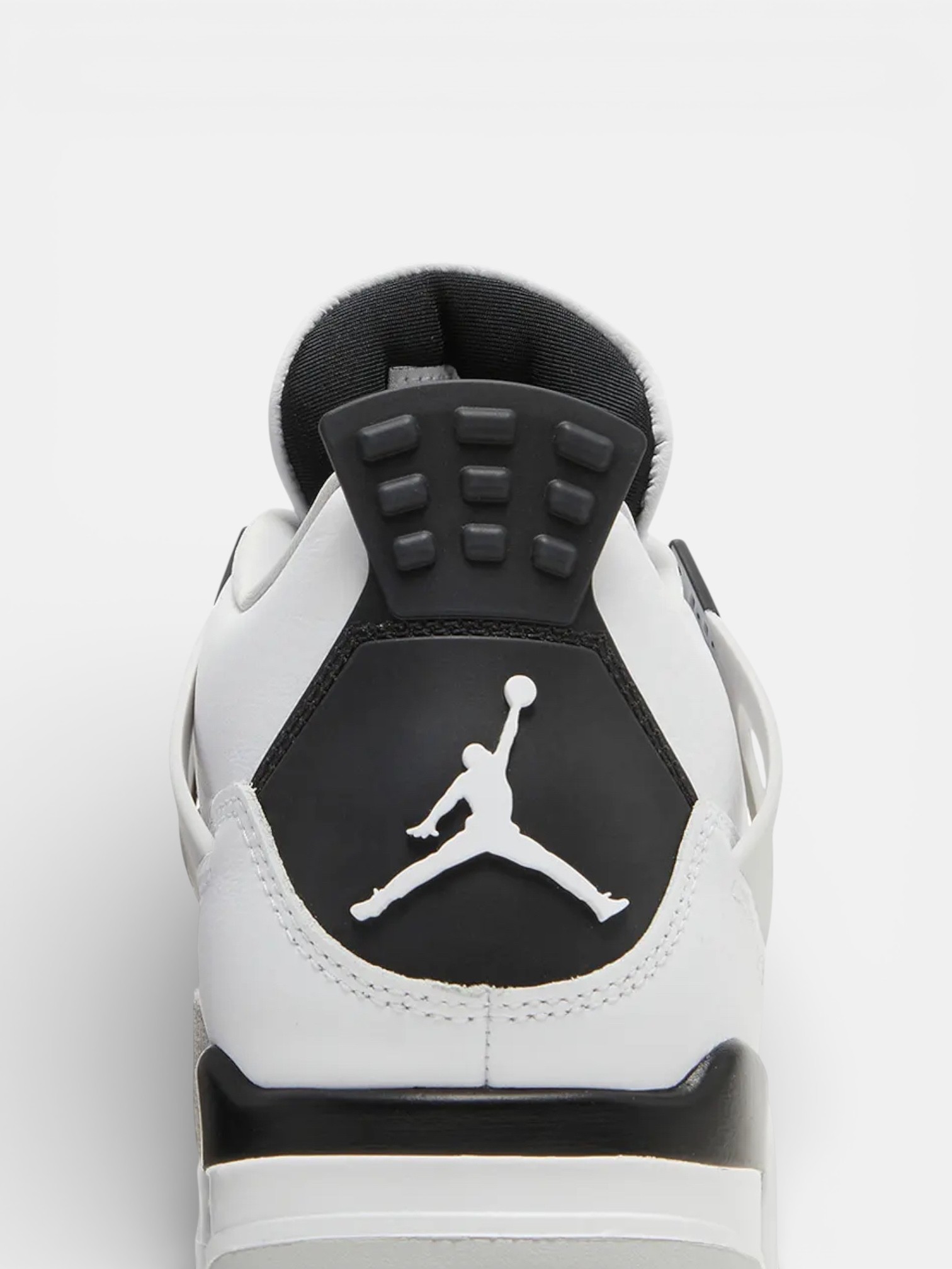 Jordan Jordan 4 Military Black – detail view in premium quality with AA+ craftsmanship