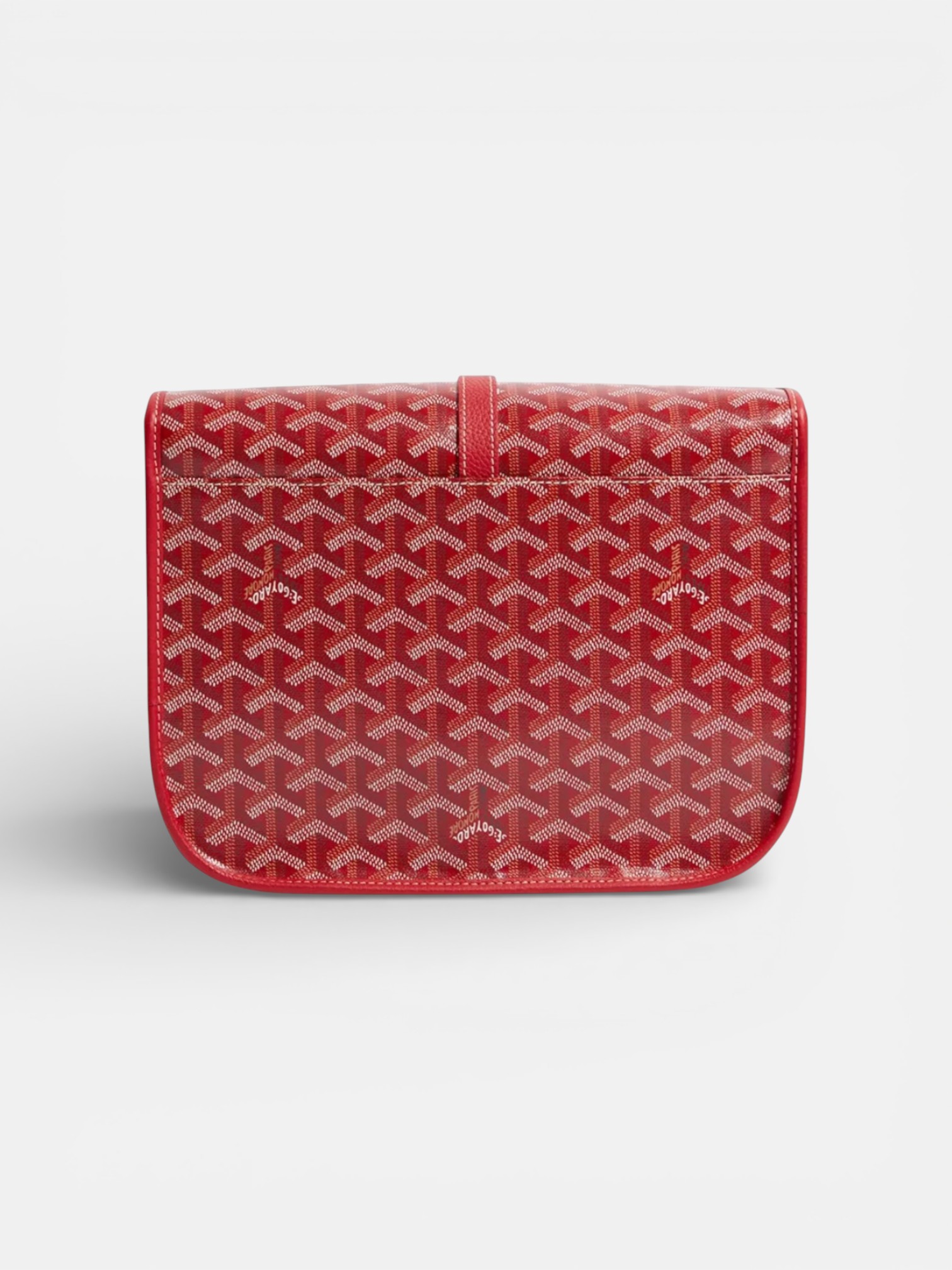 Goyard Goyard Belvedere MM Red – close-up detail view in premium quality with AA+ craftsmanship