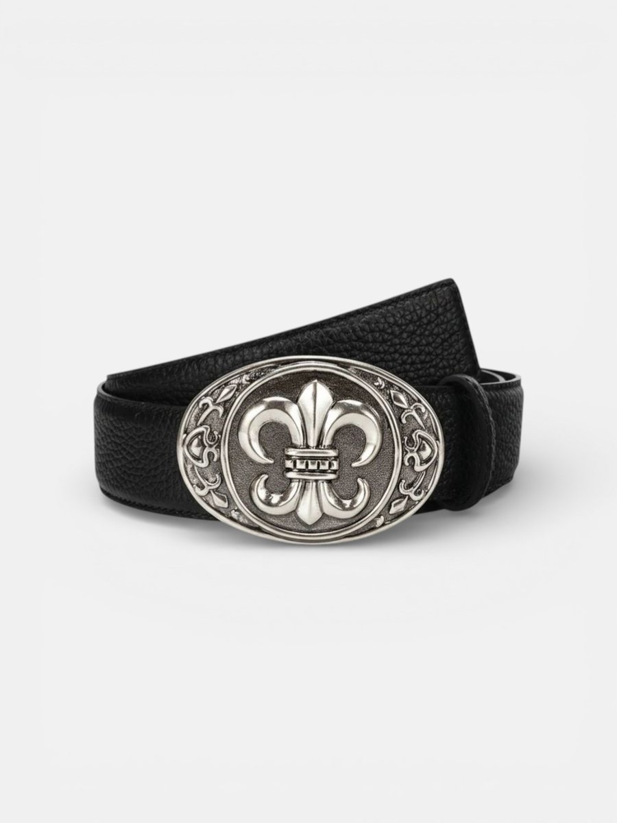 Chrome Hearts Belt Royal Fleur Buckle