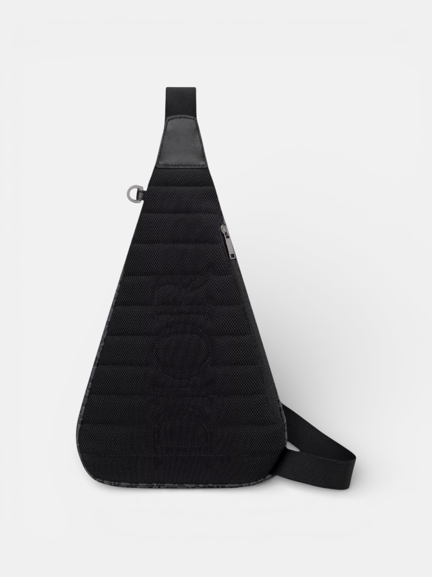 Dior Dior Trek Zipped Sling Bag Black – side profile view in premium quality with AA+ craftsmanship