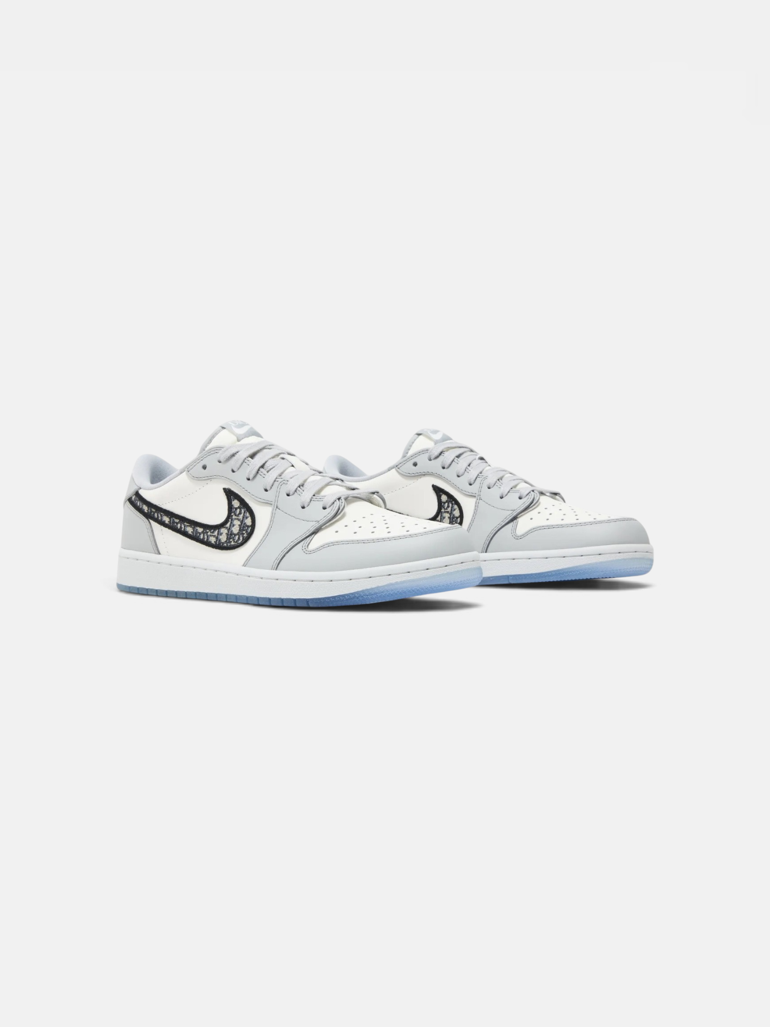 Jordan Jordan 1 Retro Low Dior – detail view in premium quality with AA+ craftsmanship