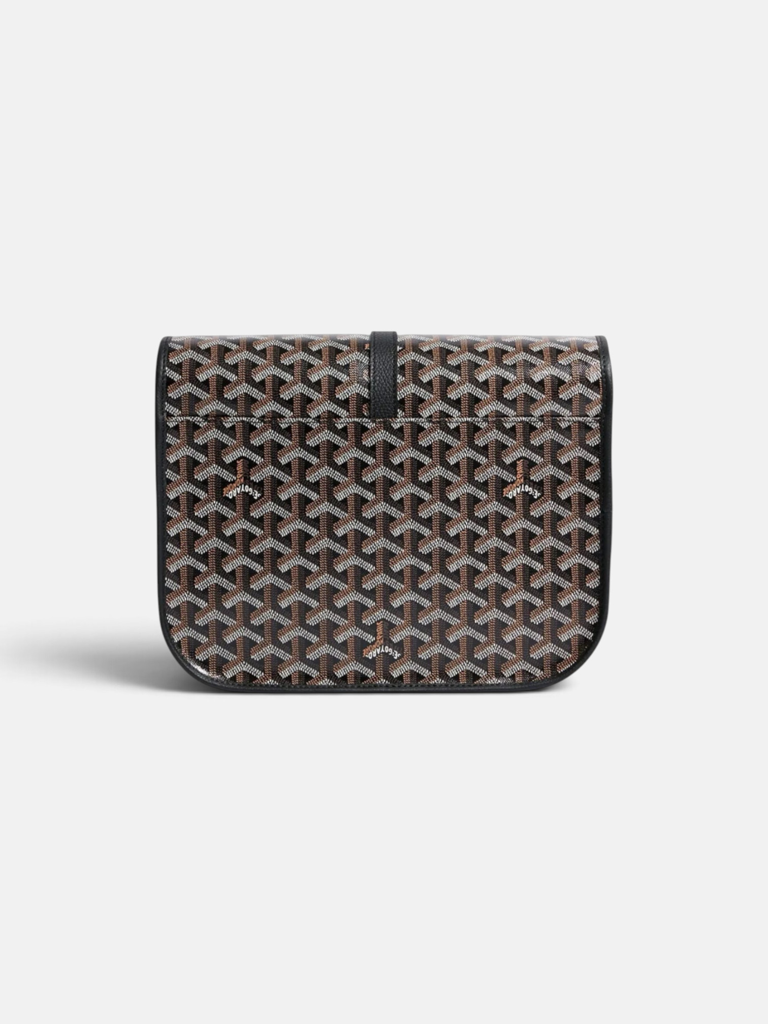 Goyard Goyard Belvedere MM Bag Black – side profile view in premium quality with AA+ craftsmanship