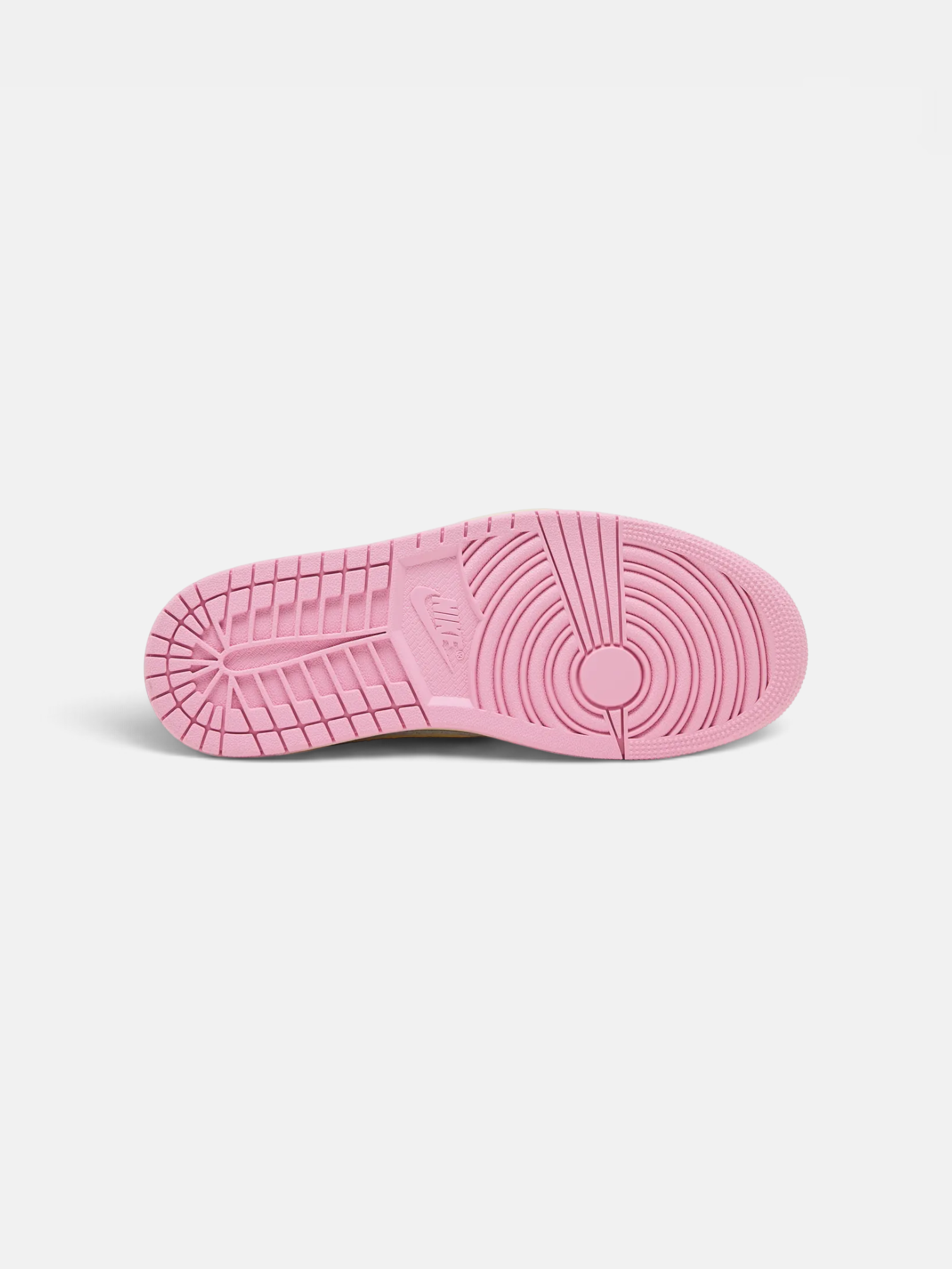 Travis Travis Scott x Air Jordan 1 Retro Low Shy Pink – close-up detail view in premium quality with AA+ craftsmanship