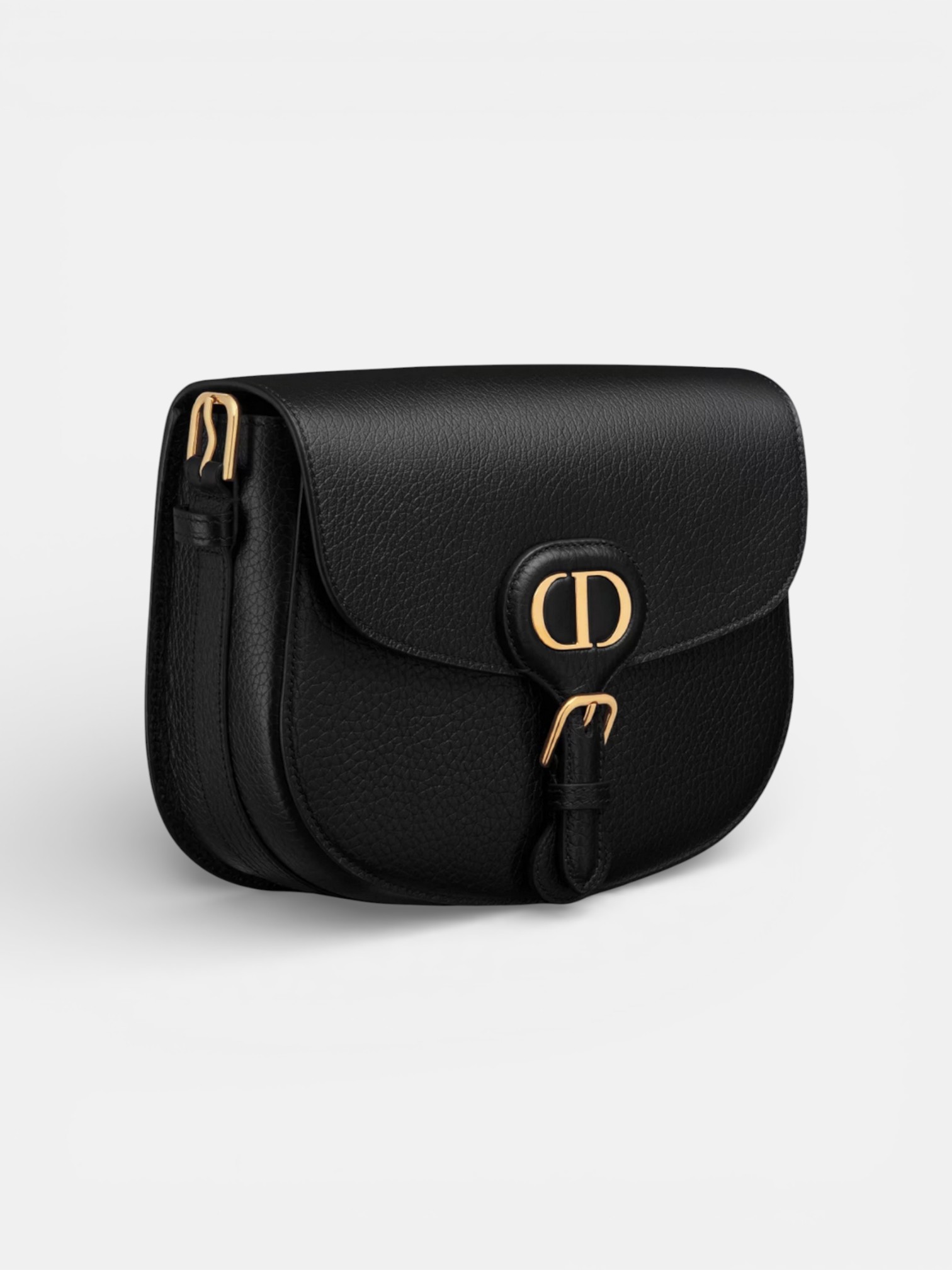 Dior Dior Bobby Bag Medium Black – close-up detail view in premium quality with AA+ craftsmanship