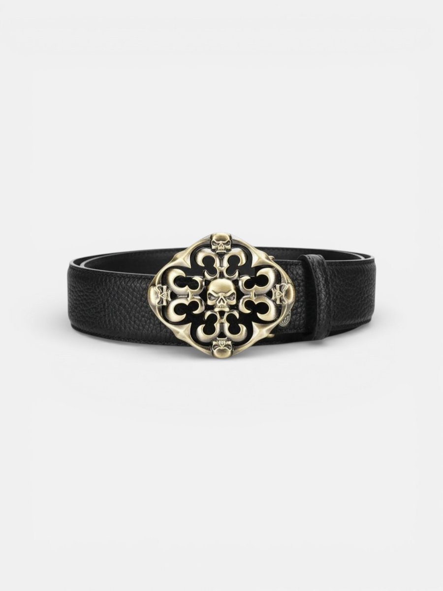 Chrome Hearts Belt Golden Requiem Buckle