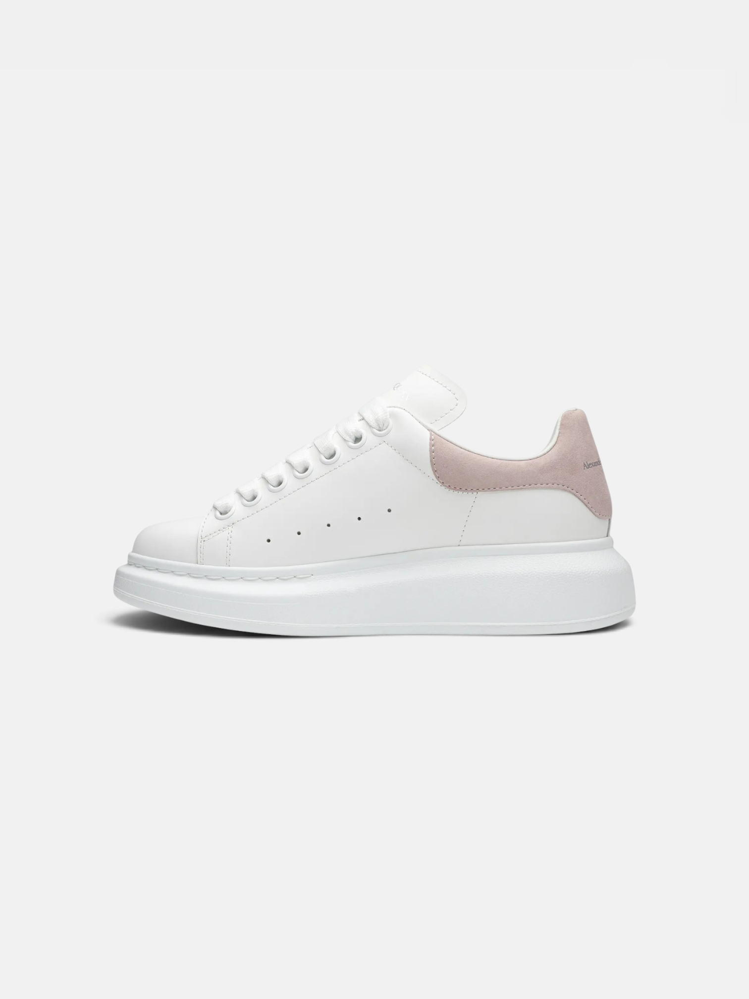 Alexander Alexander McQueen Sneaker White Patchouli – side profile view in premium quality with AA+ craftsmanship