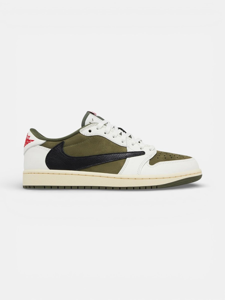 Jordan 1 Low Travis Scott Medium Olive