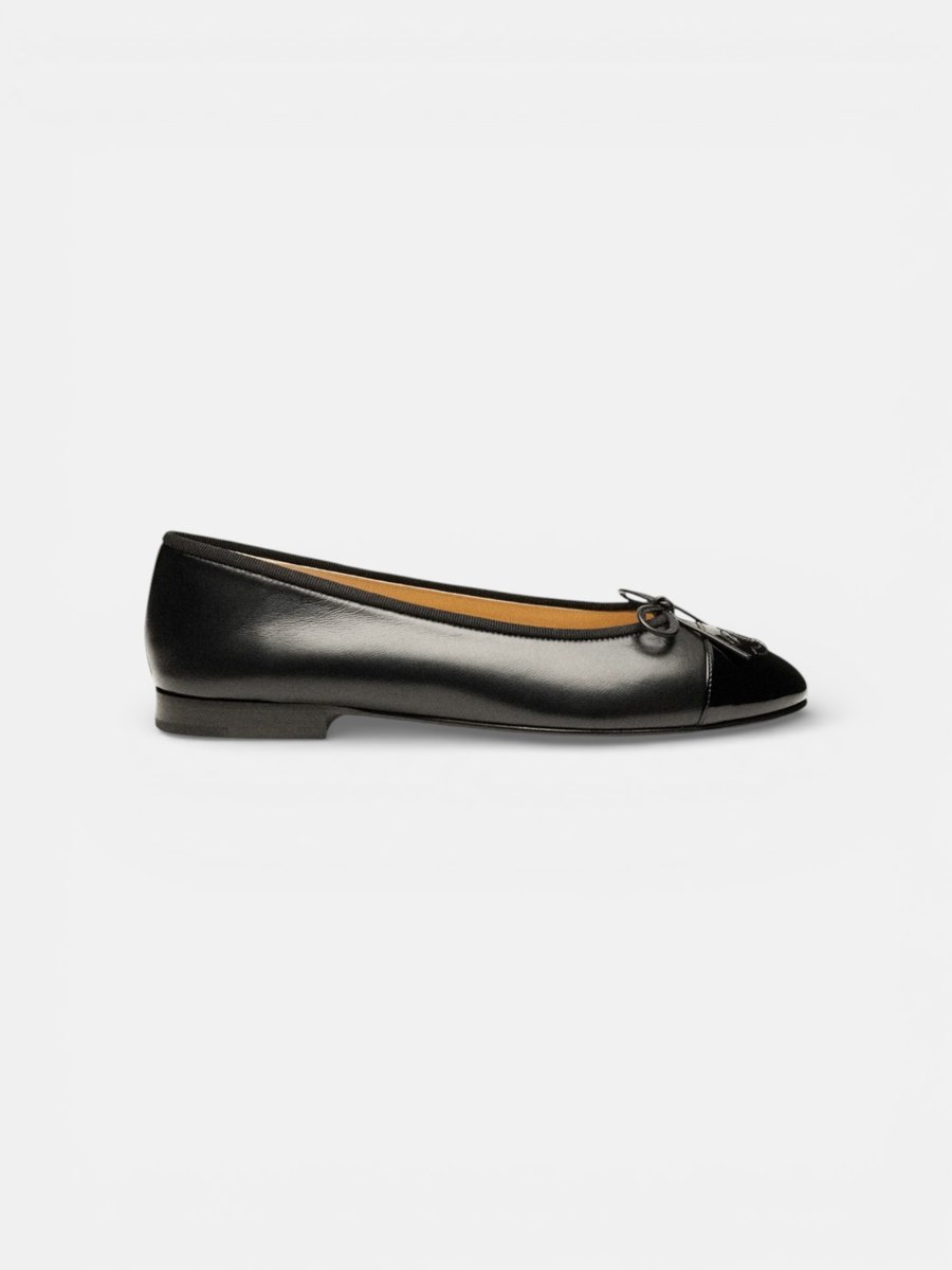 Chanel Ballet Flats Lambskin Patent Calfskin