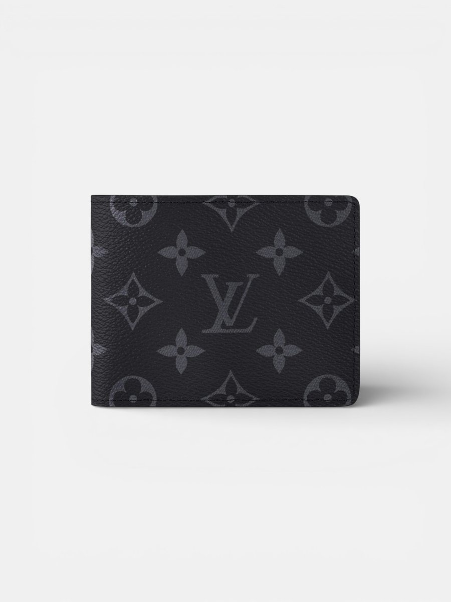 Louis Vuitton Slender Wallet Monogram Eclipse