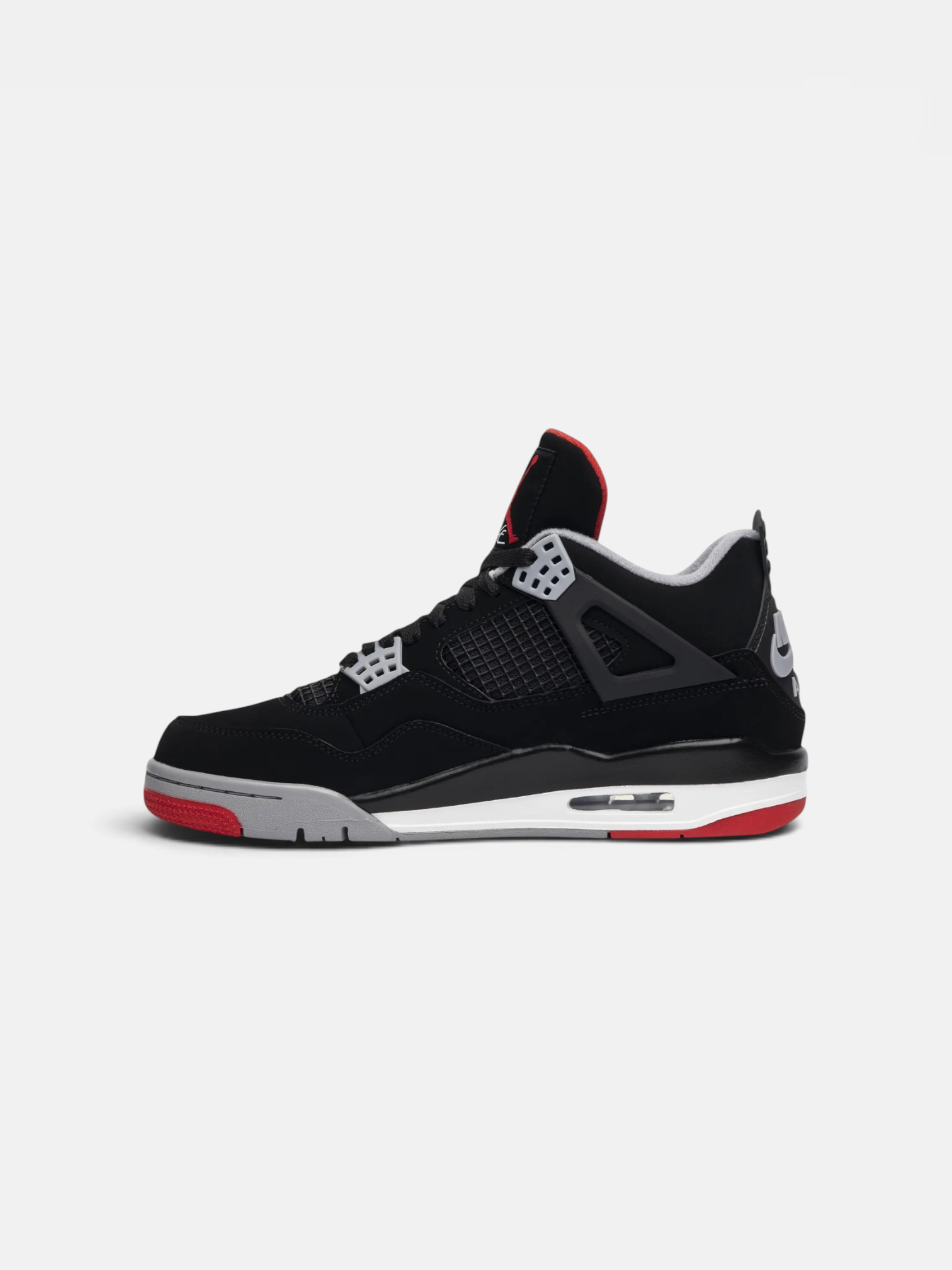 Jordan Jordan 4 Retro OG Bred – side profile view in premium quality with AA+ craftsmanship