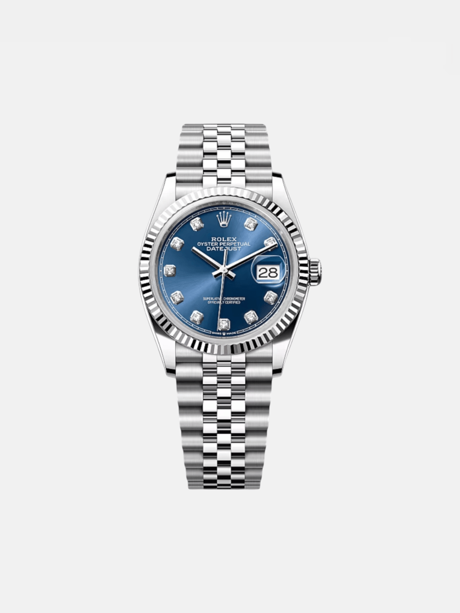 Rolex Dayjust 36 126234 Blue Diamonds Dial