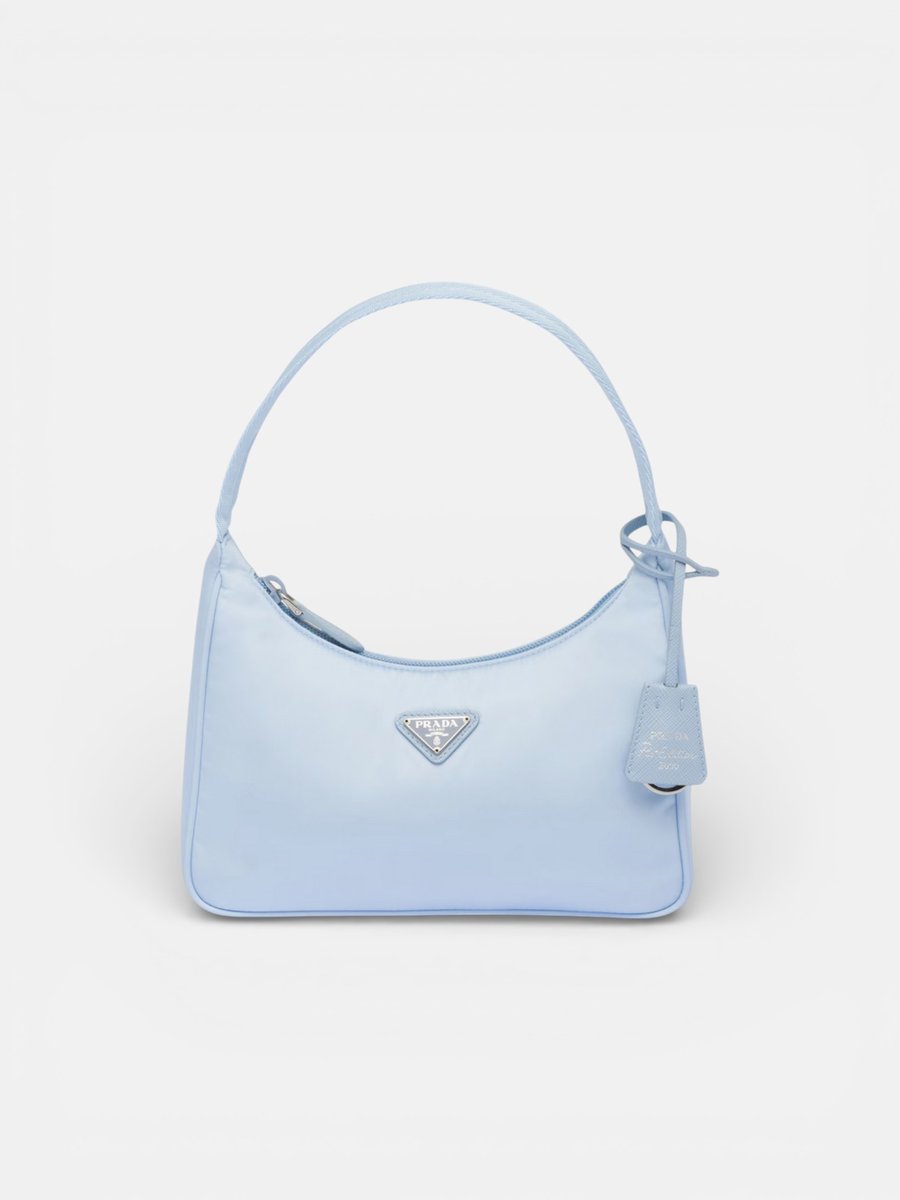 Prada Re-Edition 2000 Mini-Bag Icy-Blue