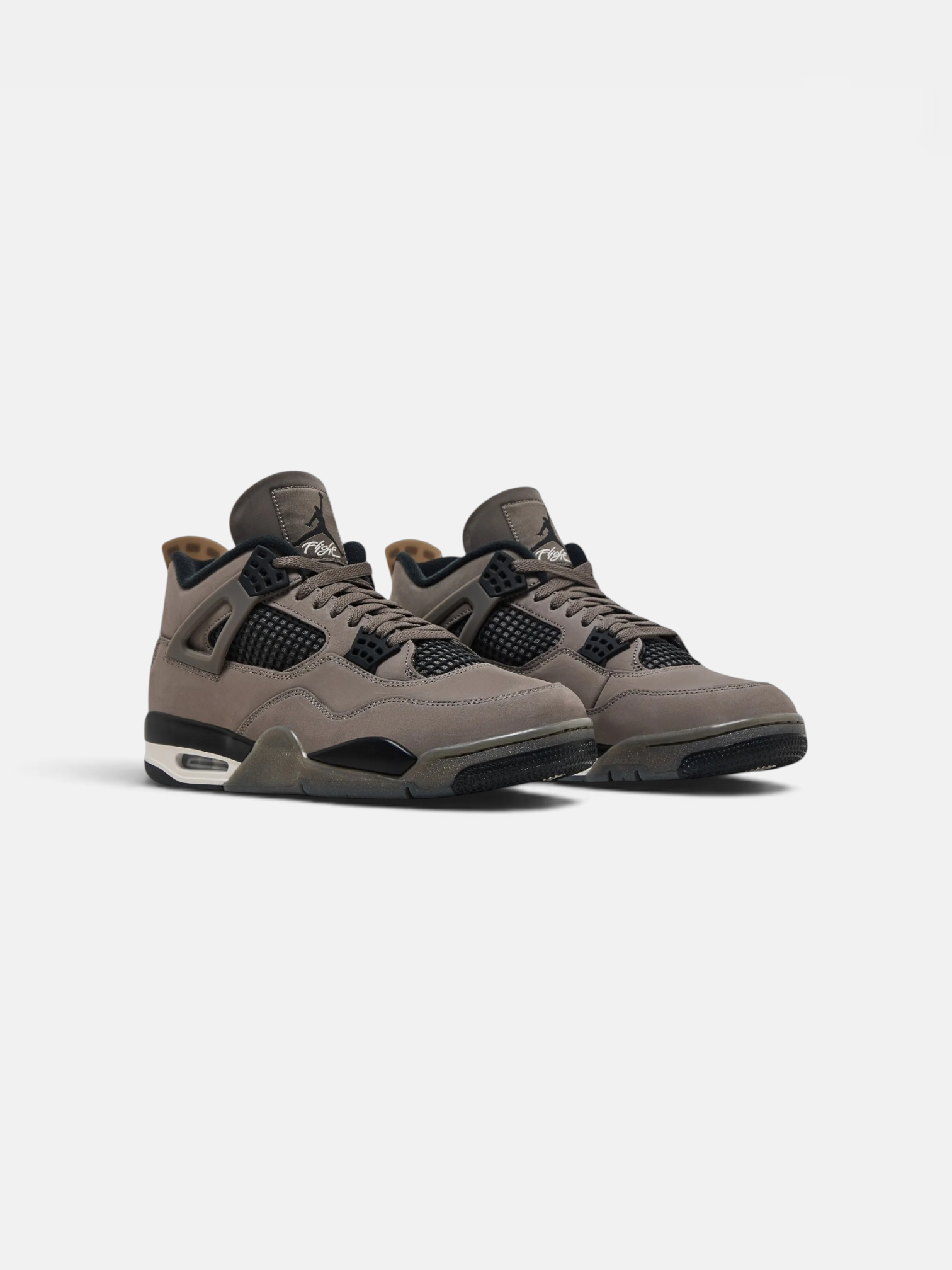 Jordan Jordan 4 Retro Cave Stone – detail view in premium quality with AA+ craftsmanship