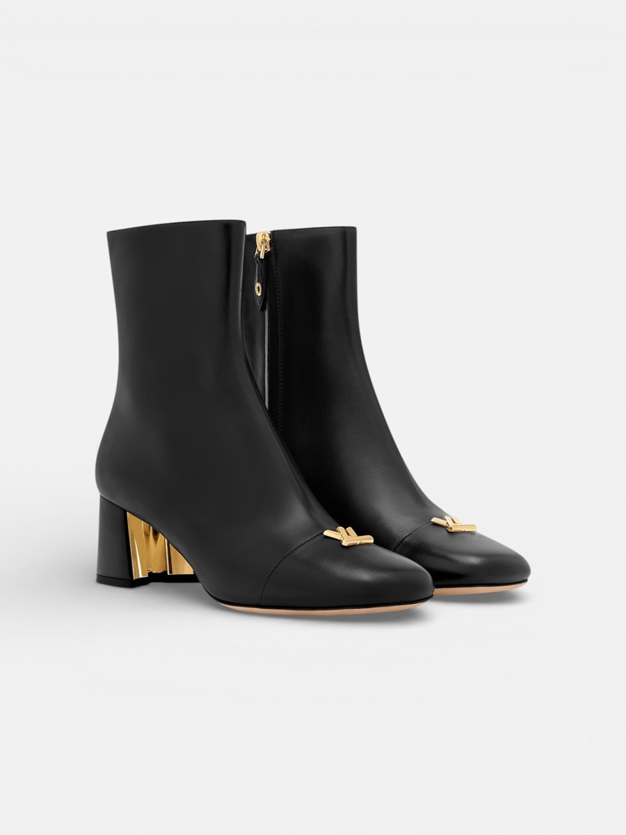 Louis Vuitton Swing Ankle Boots Black
