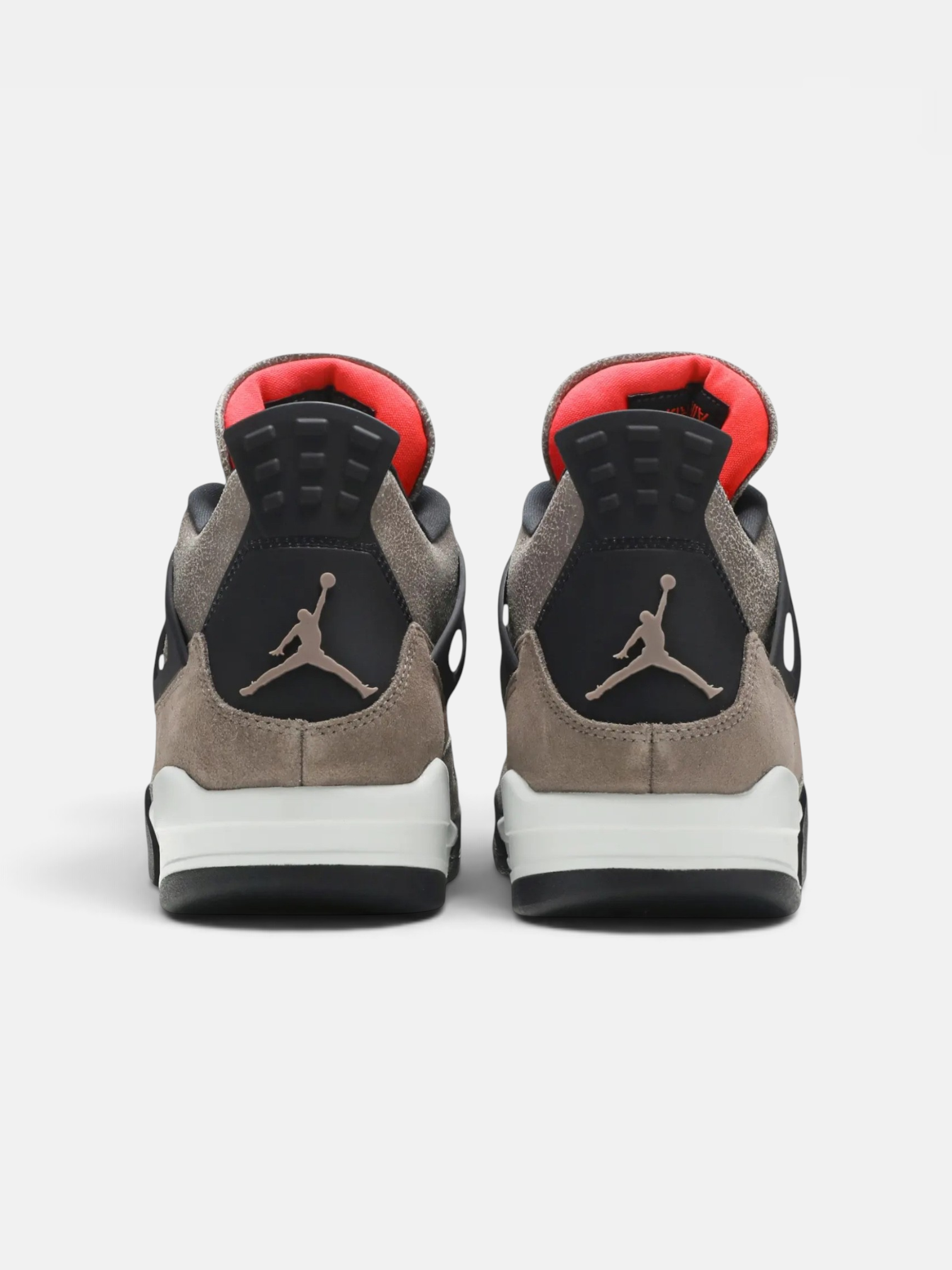 Jordan Jordan 4 Retro Taupe Haze – back view in premium quality with AA+ craftsmanship