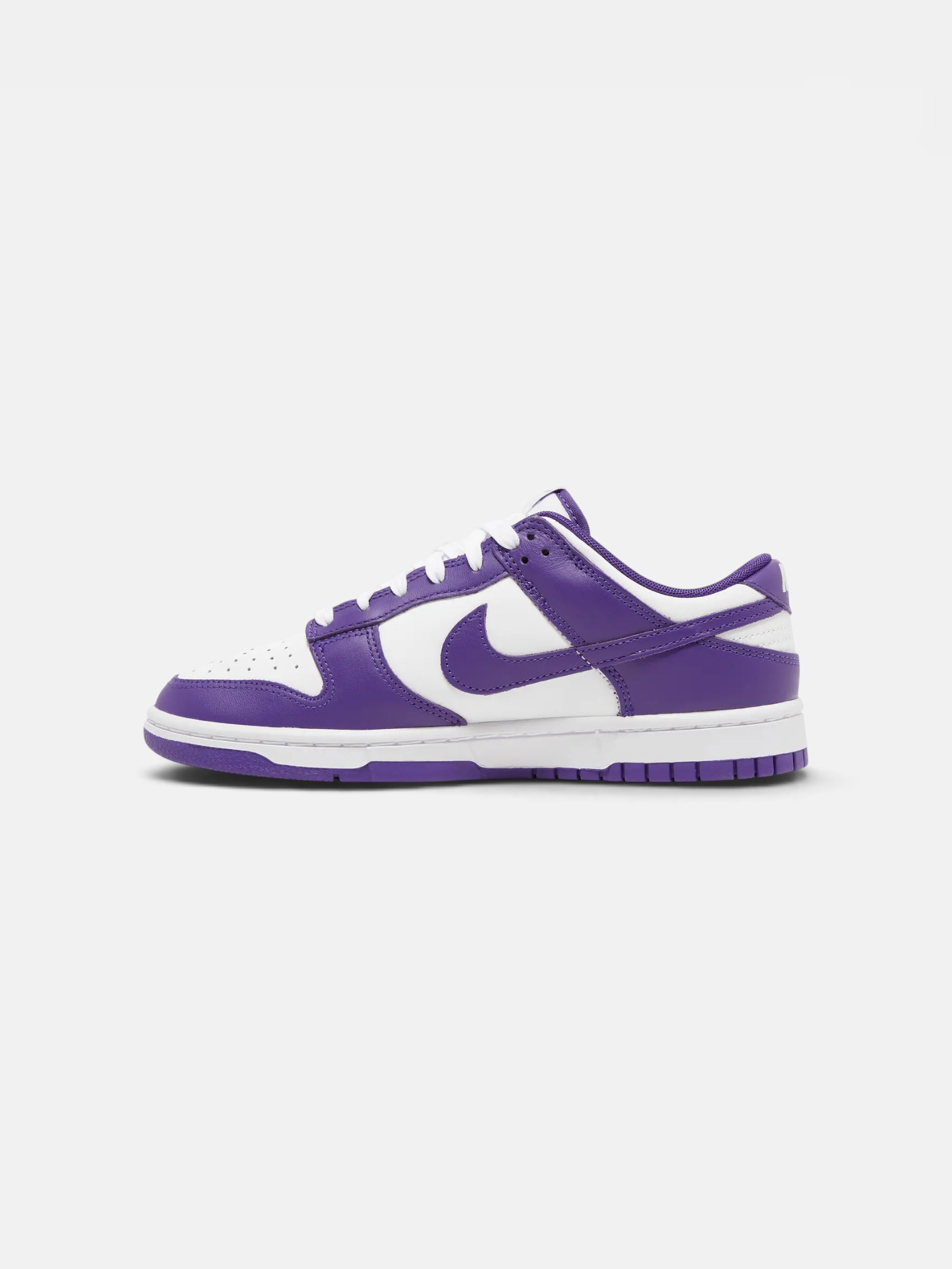 Nike Nike Dunk Low Championship Purple – side profile view in premium quality with AA+ craftsmanship