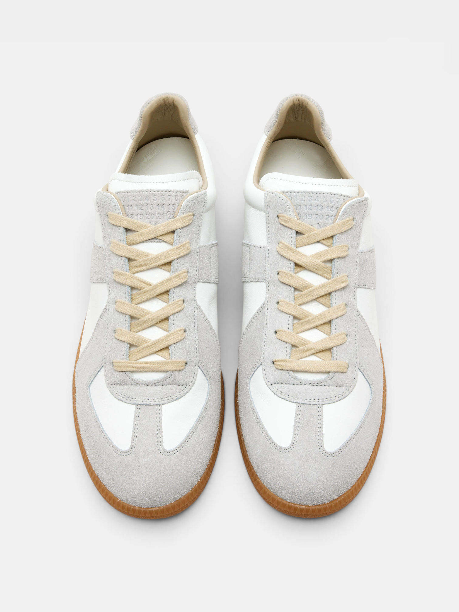 Maison Maison Margiela Replica Sneaker White – back view in premium quality with AA+ craftsmanship