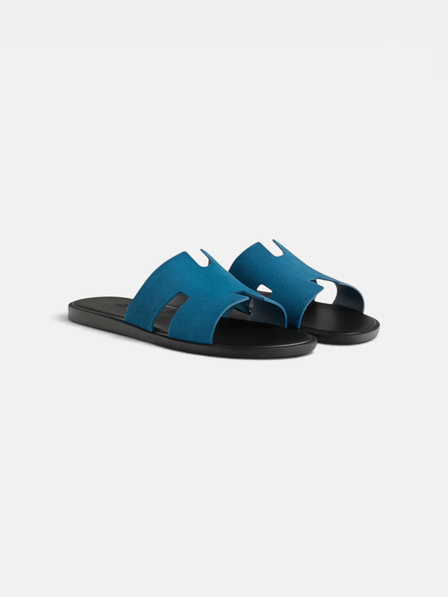 Hermes Izmir Sandal Bleu Bleuet - Preview