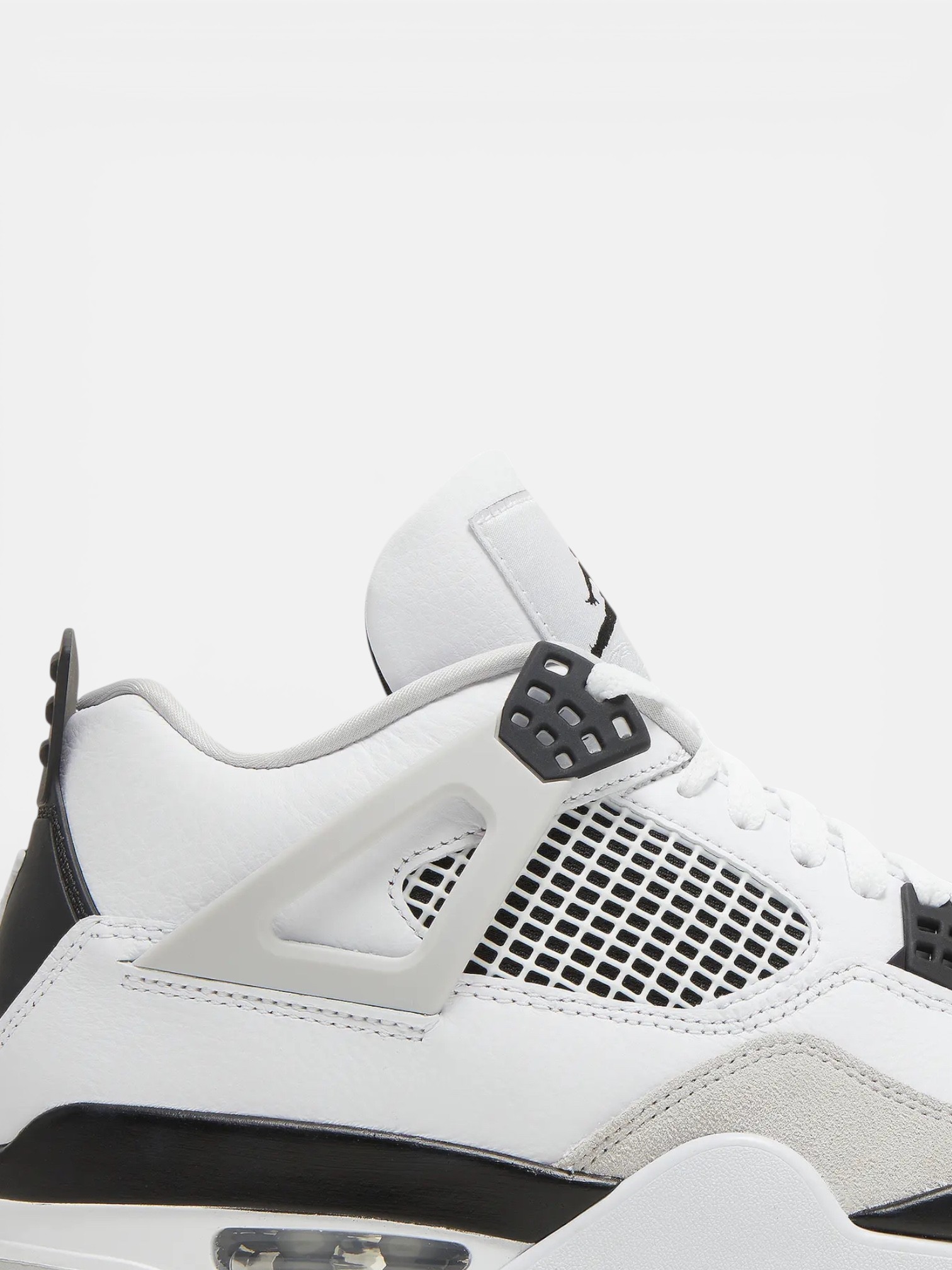 Jordan Jordan 4 Military Black – side profile view in premium quality with AA+ craftsmanship