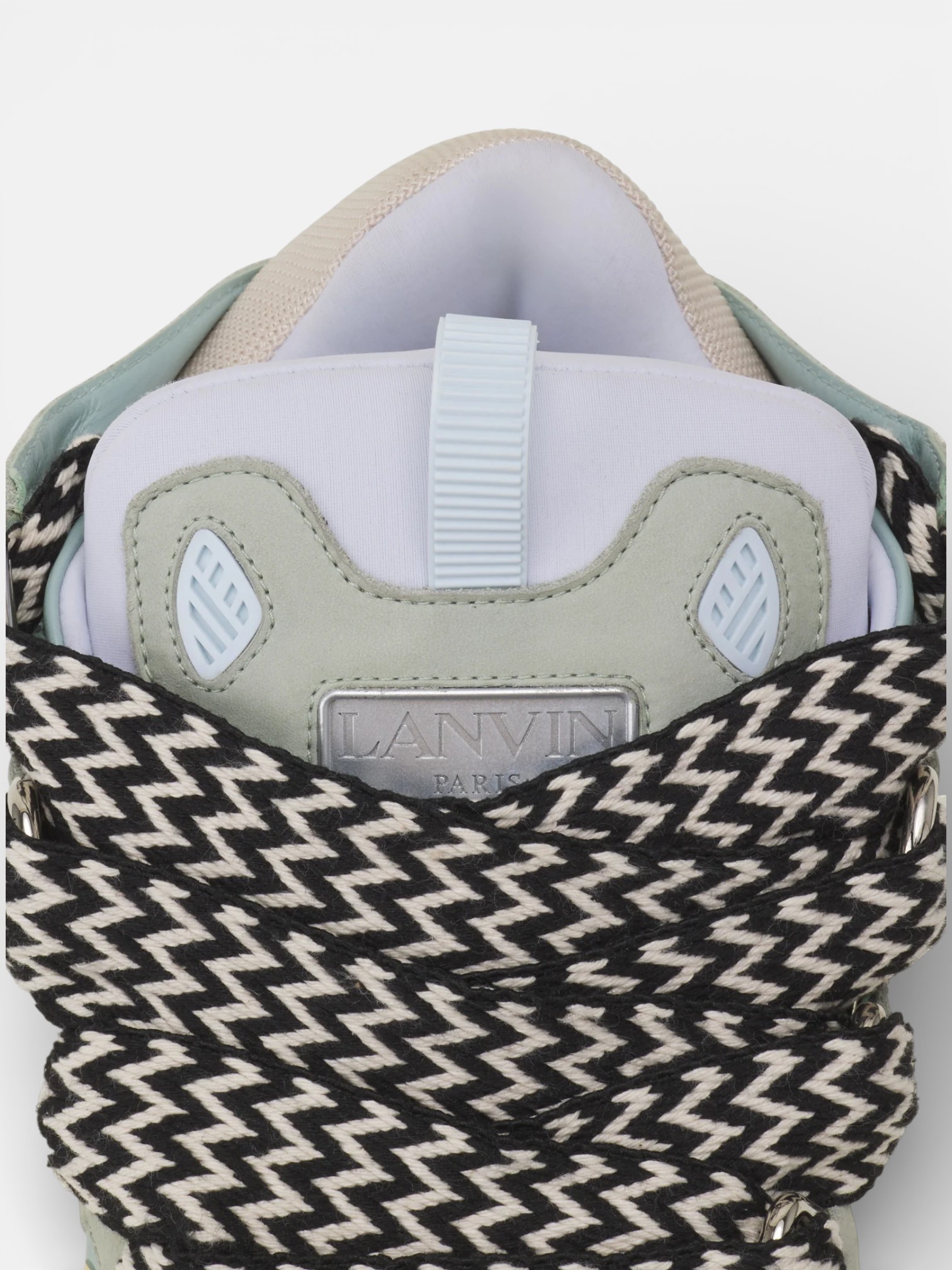 Lanvin Lanvin Curb Sneaker Pale Blue – detail view in premium quality with AA+ craftsmanship