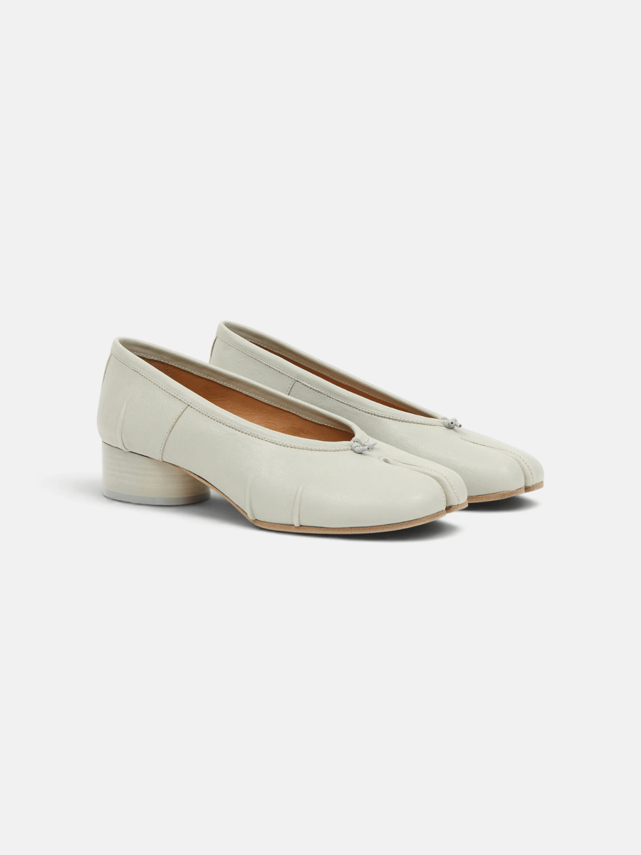 Maison Margiela Tabi Ballerina Pumps White - Preview