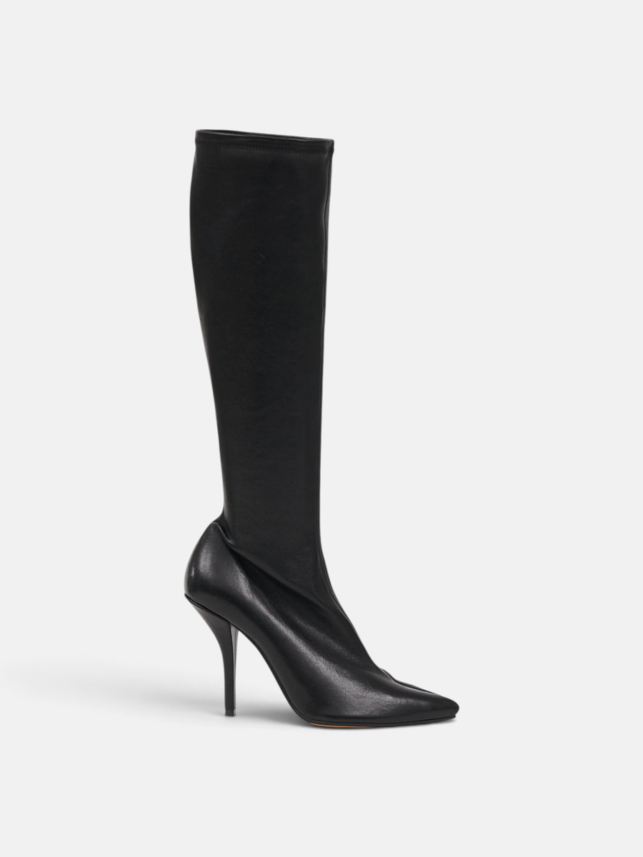 Maison Margiela Tabi Claw Knee Boots Black