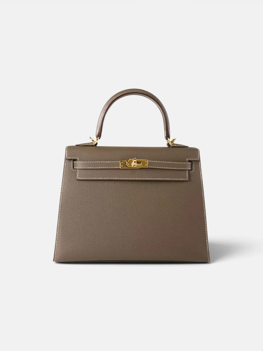 Hermes Kelly 25 Epsom Etoupe - Image 1