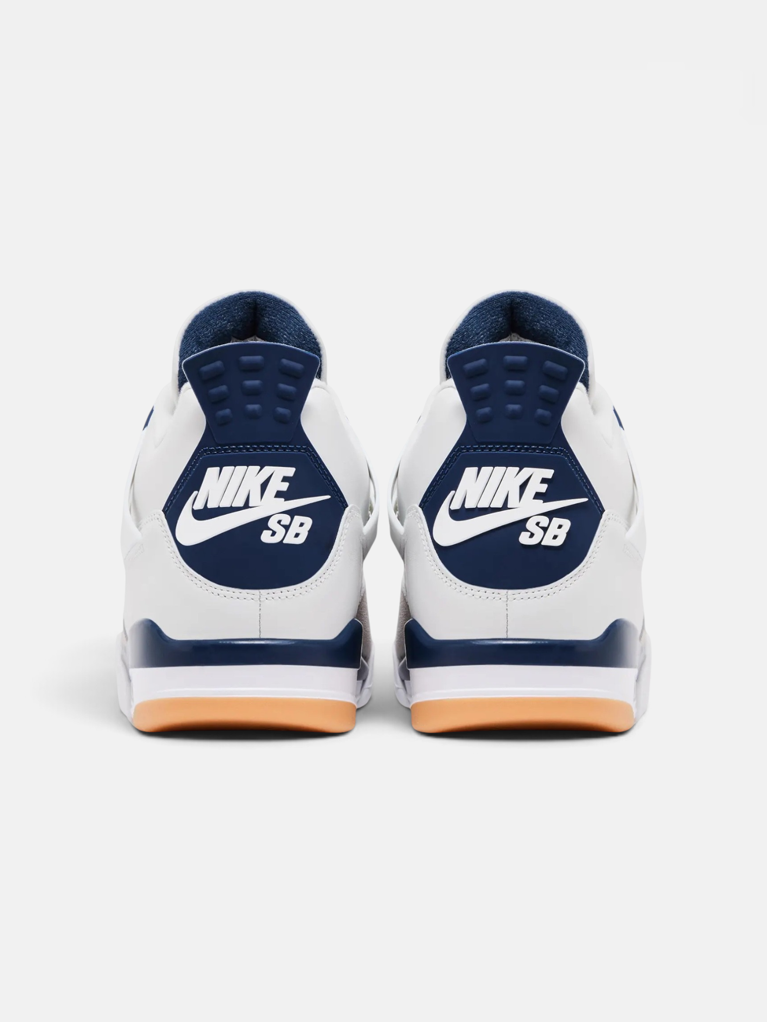 Jordan Jordan 4 Retro SB Navy – back view in premium quality with AA+ craftsmanship