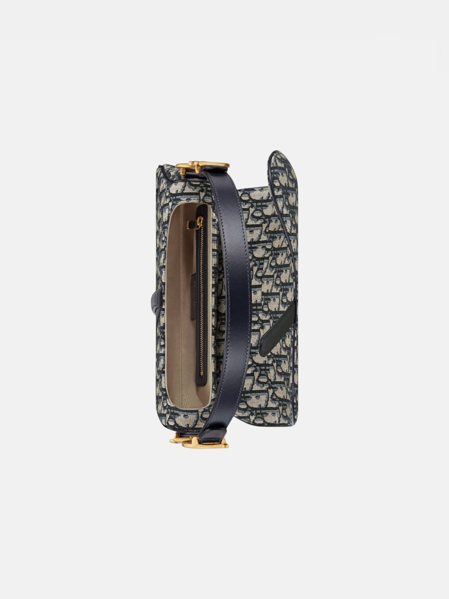 Dior Dior Saddle Bag with Strap – back view in premium quality with AA+ craftsmanship