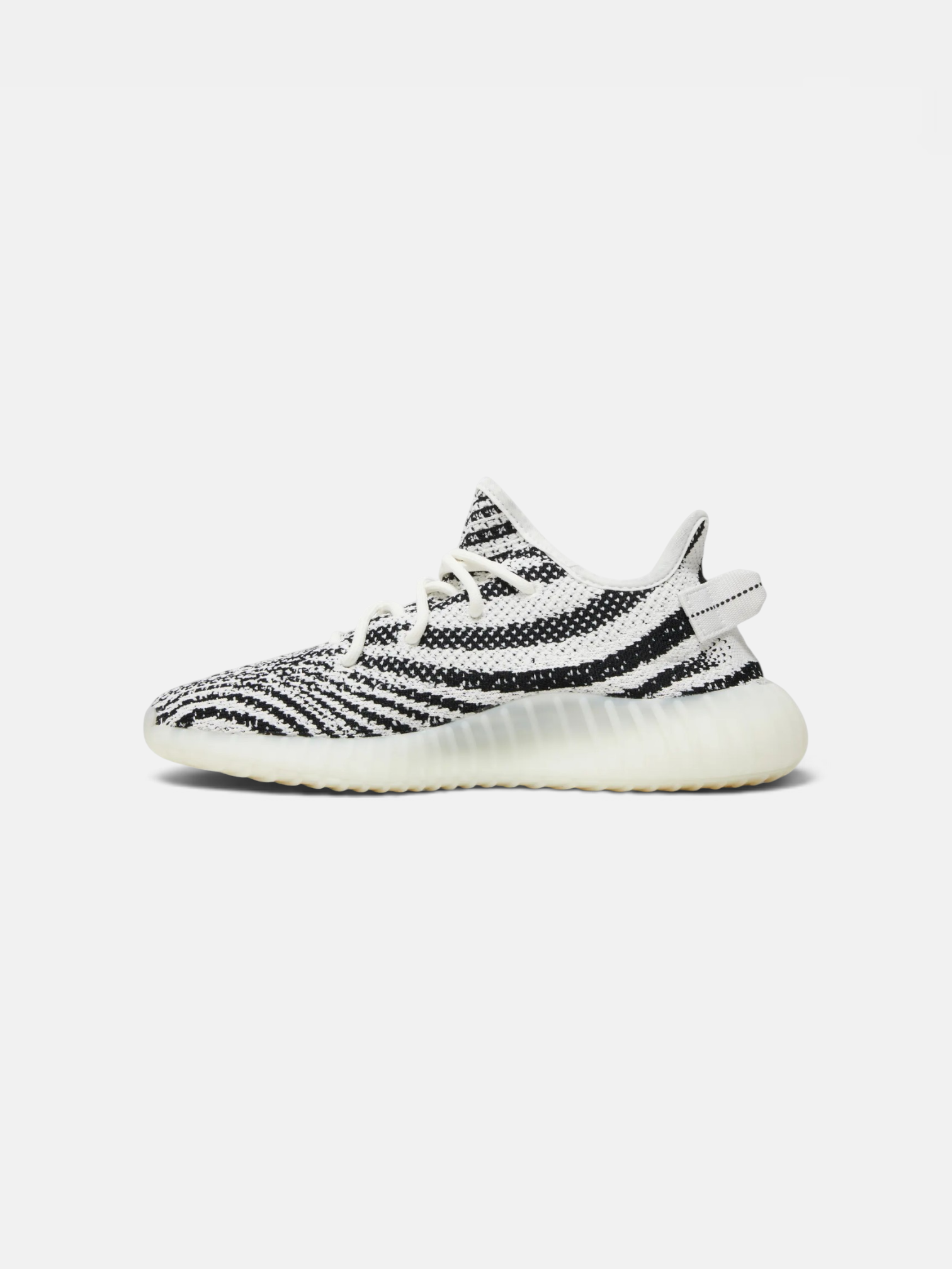 Adidas Adidas Yeezy Boost 350 Zebra – side profile view in premium quality with AA+ craftsmanship