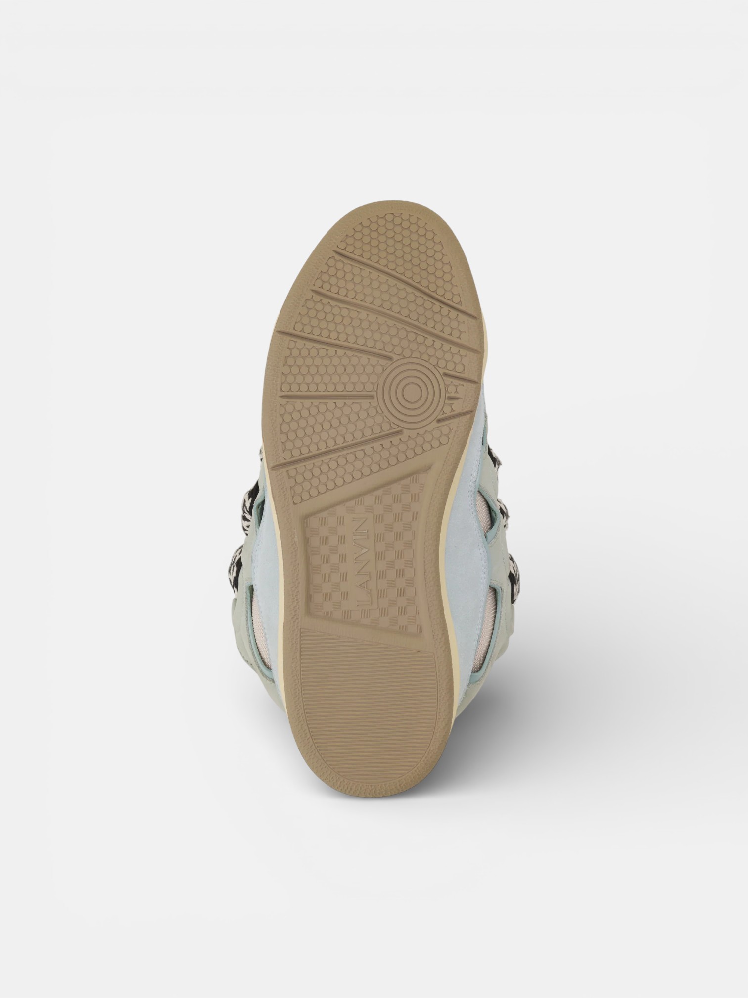 Lanvin Lanvin Curb Sneaker Pale Blue – detail view in premium quality with AA+ craftsmanship