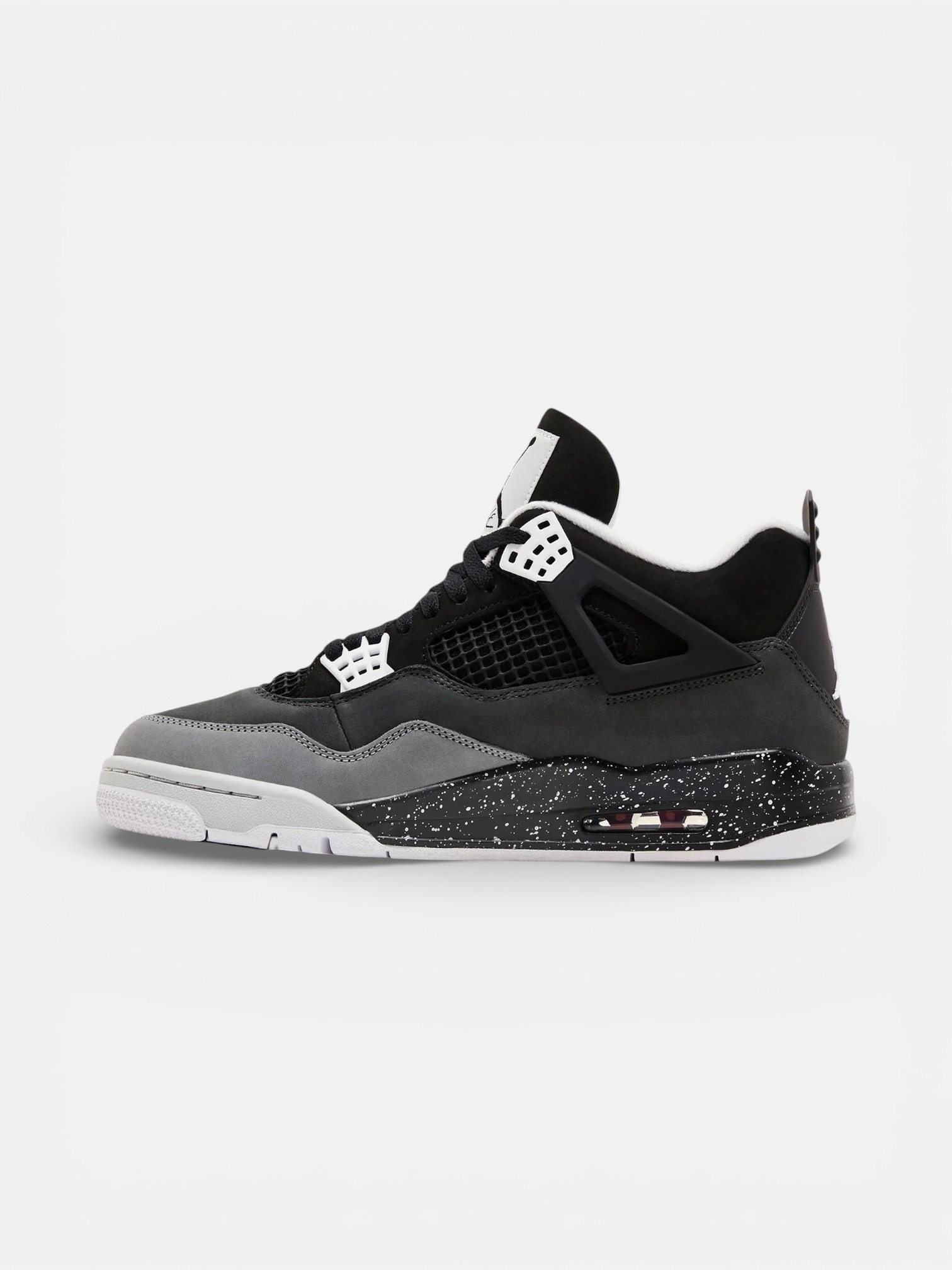 Jordan Jordan 4 Retro Fear – close-up detail view in premium quality with AA+ craftsmanship