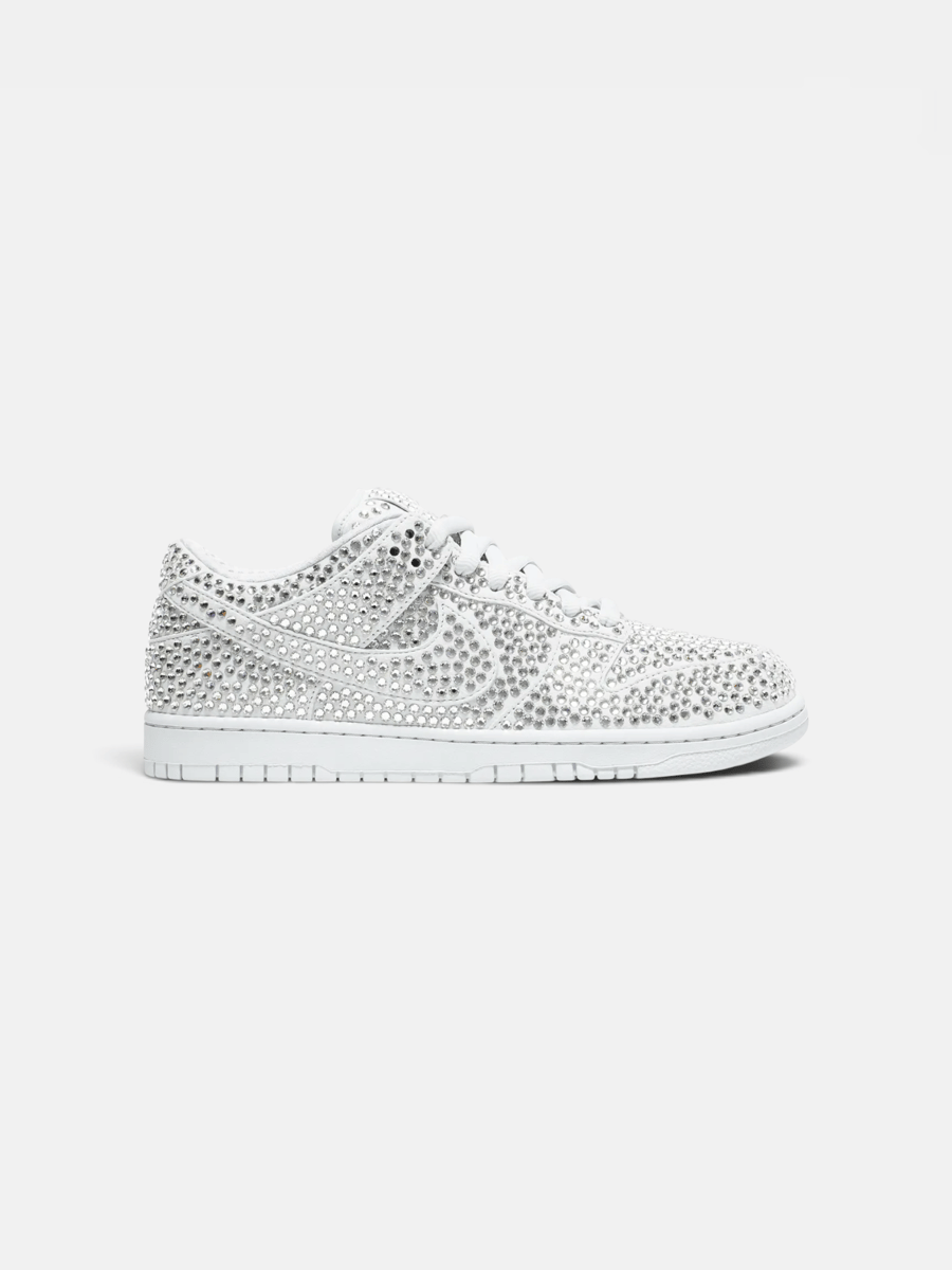 Cactus Plant Flea Market x Swarovski x Nike Dunk Low Pure Platinum