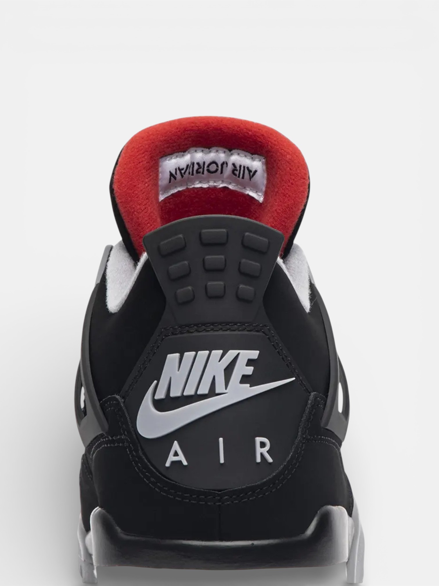 Jordan Jordan 4 Retro OG Bred – detail view in premium quality with AA+ craftsmanship