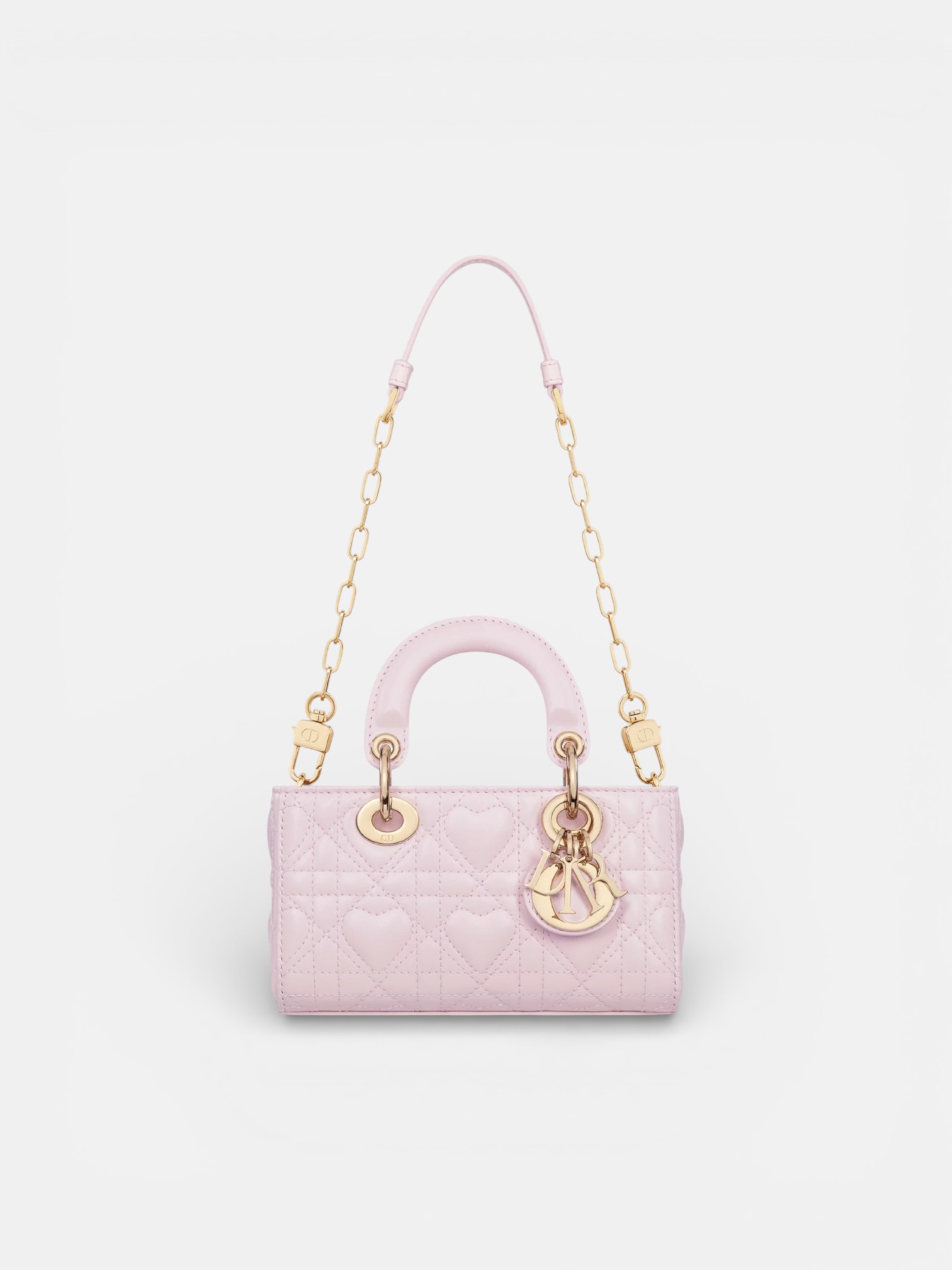Dior Dior Dioramour Lady Micro Bag Pink – detail view in premium quality with AA+ craftsmanship