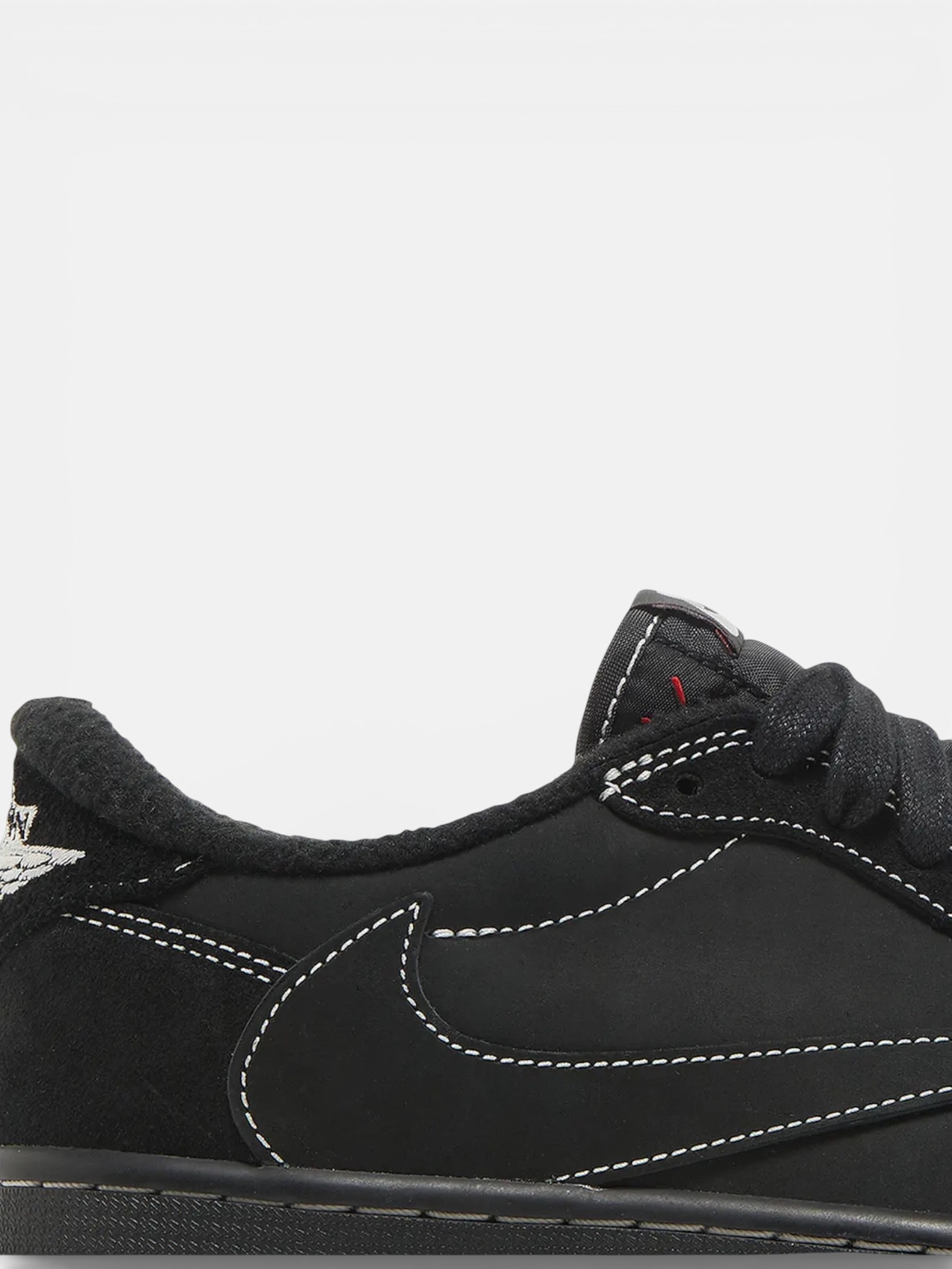 Jordan Jordan 1 Retro Low OG SP Travis Scott Black Phantom – side profile view in premium quality with AA+ craftsmanship