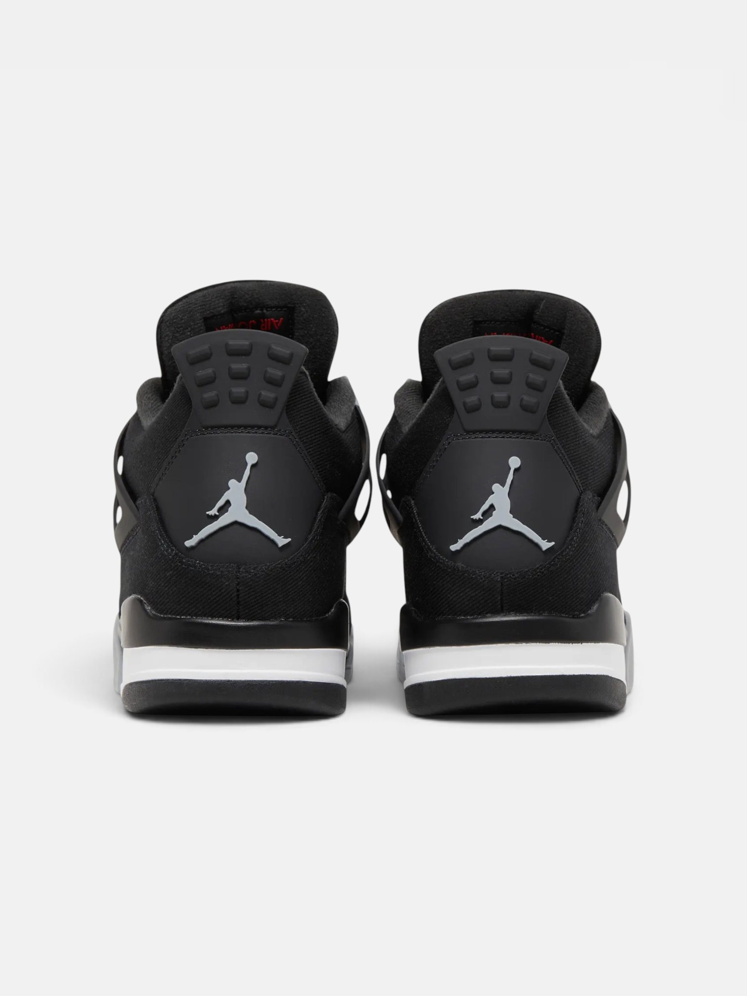 Jordan Jordan 4 Retro SE Black Canvas – back view in premium quality with AA+ craftsmanship