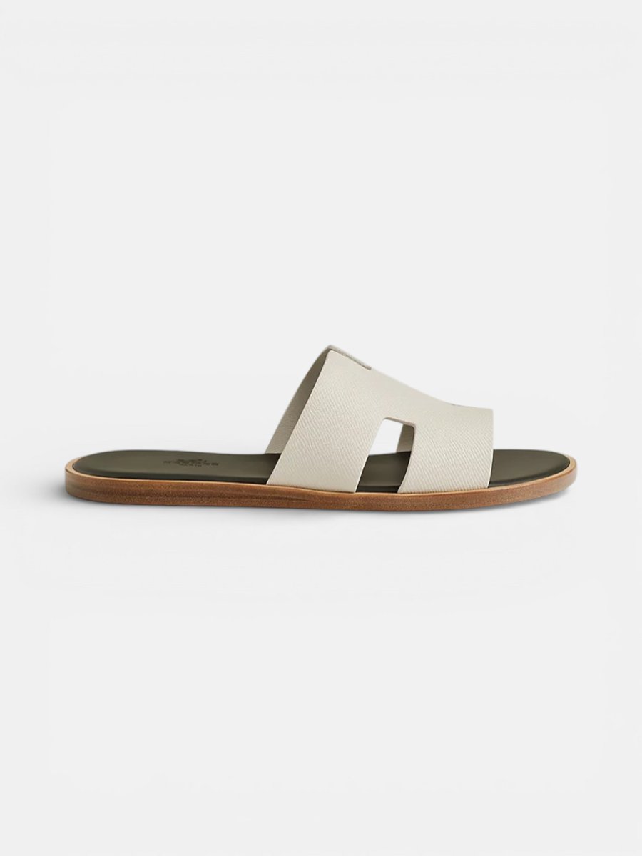 Hermes Izmir Sandal Beige Glaise - Preview