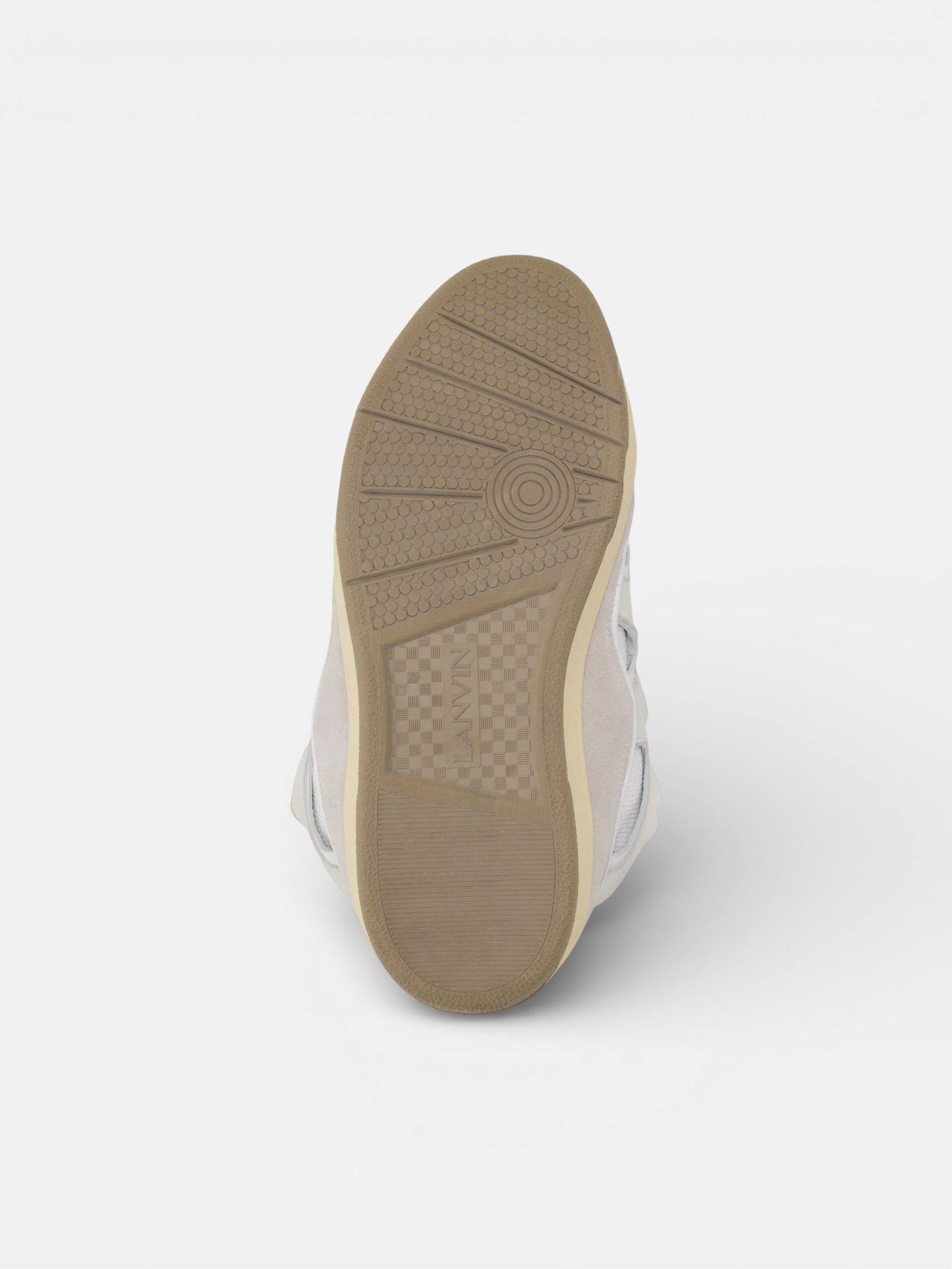 Lanvin Lanvin Curb Sneaker White Blanc – detail view in premium quality with AA+ craftsmanship