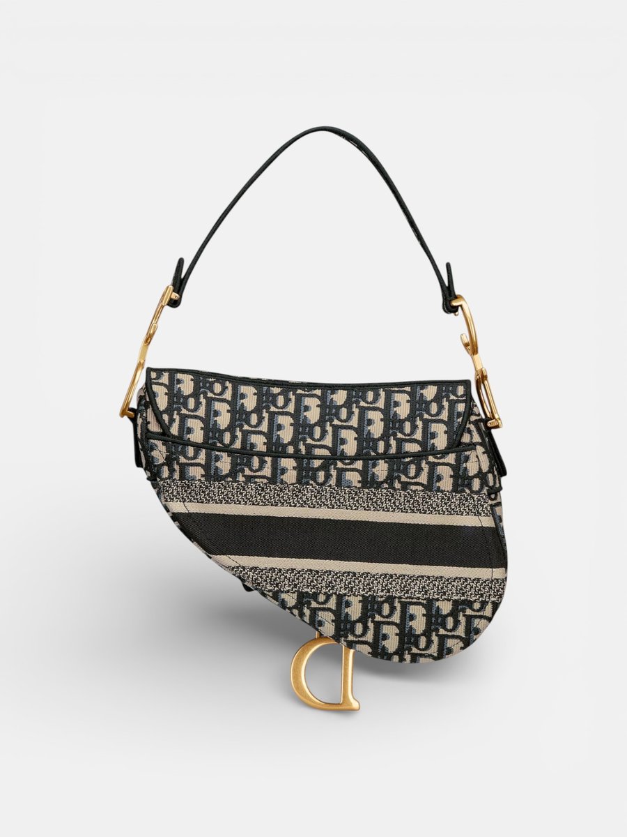 Dior Saddle Bag Oblique Embroidery - Preview