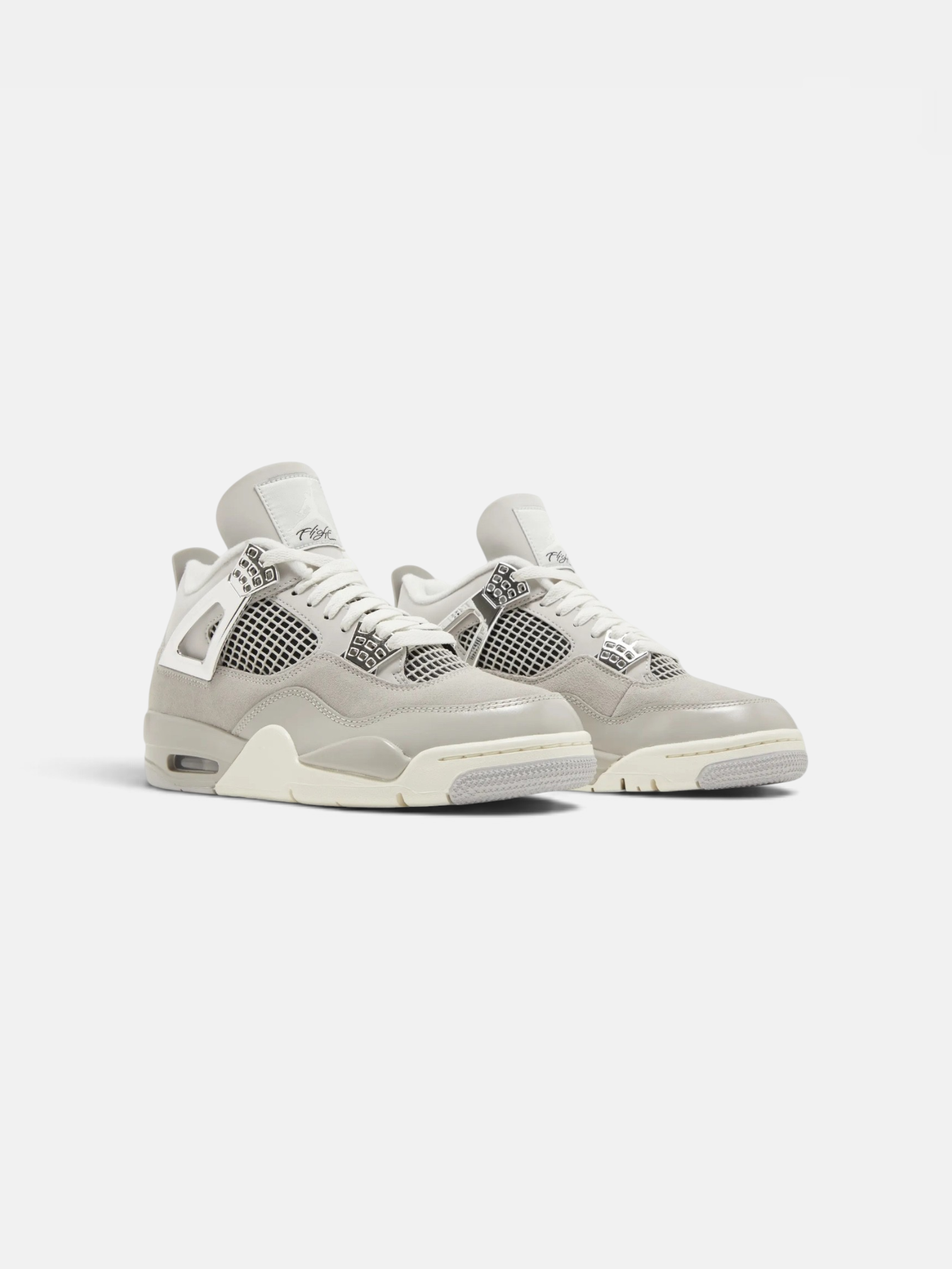 Jordan Jordan 4 Retro Frozen Moments – detail view in premium quality with AA+ craftsmanship