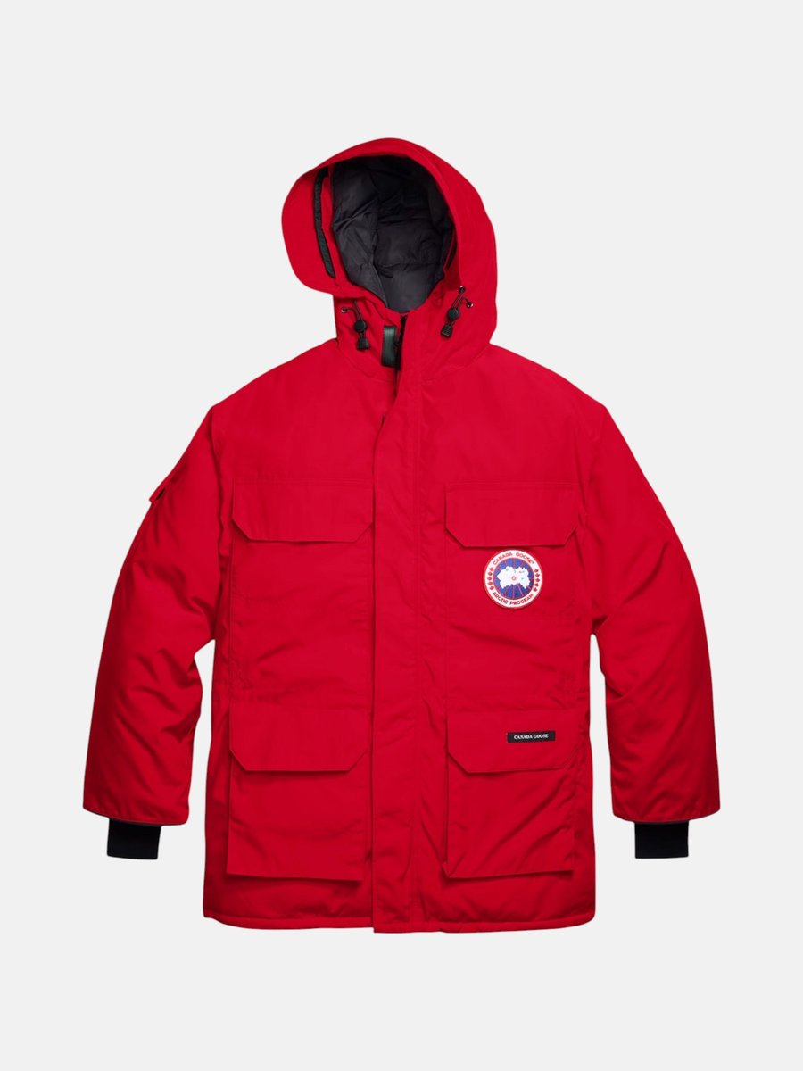 Canada Goose Expedition Parka Red