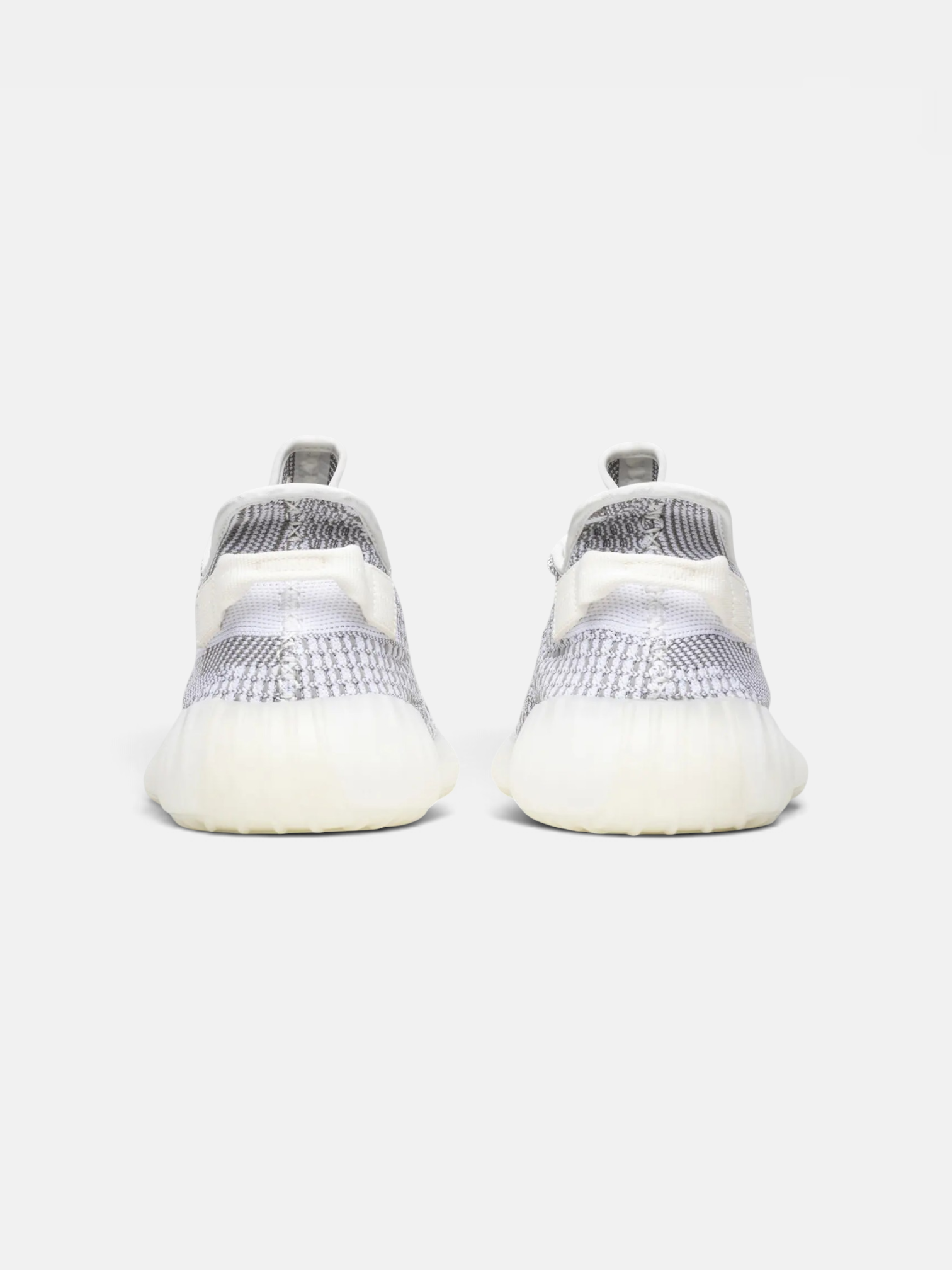Adidas Adidas Yeezy Boost 350 V2 Static Non-Reflective – back view in premium quality with AA+ craftsmanship