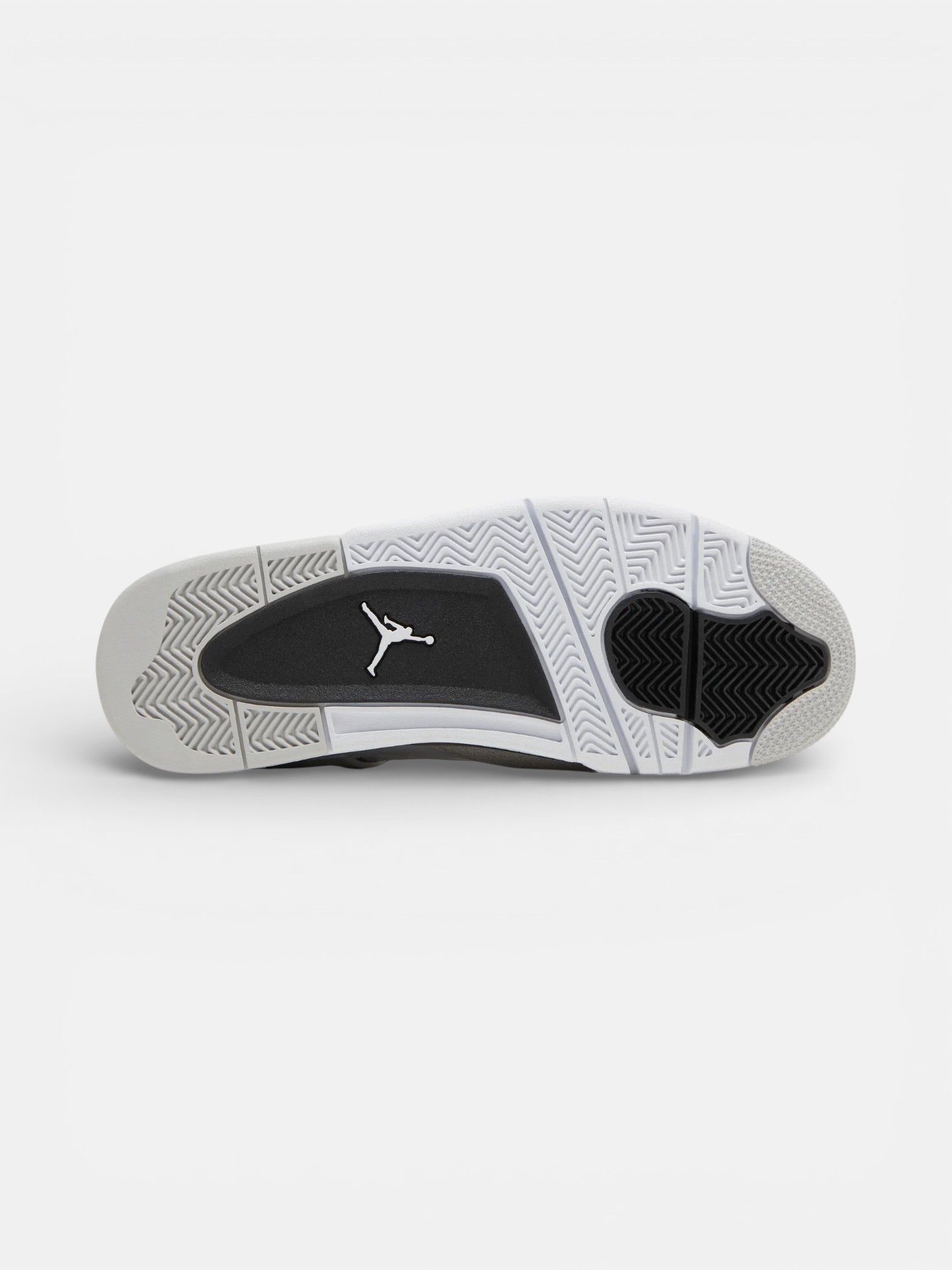 Jordan Jordan 4 Military Black – back view in premium quality with AA+ craftsmanship