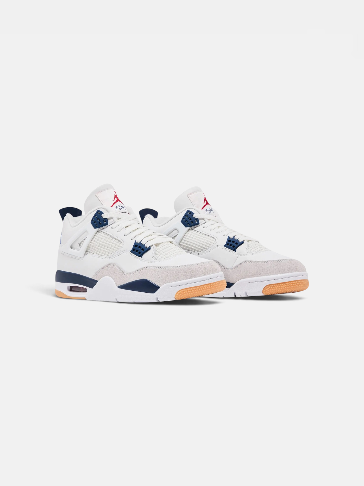 Jordan Jordan 4 Retro SB Navy – detail view in premium quality with AA+ craftsmanship