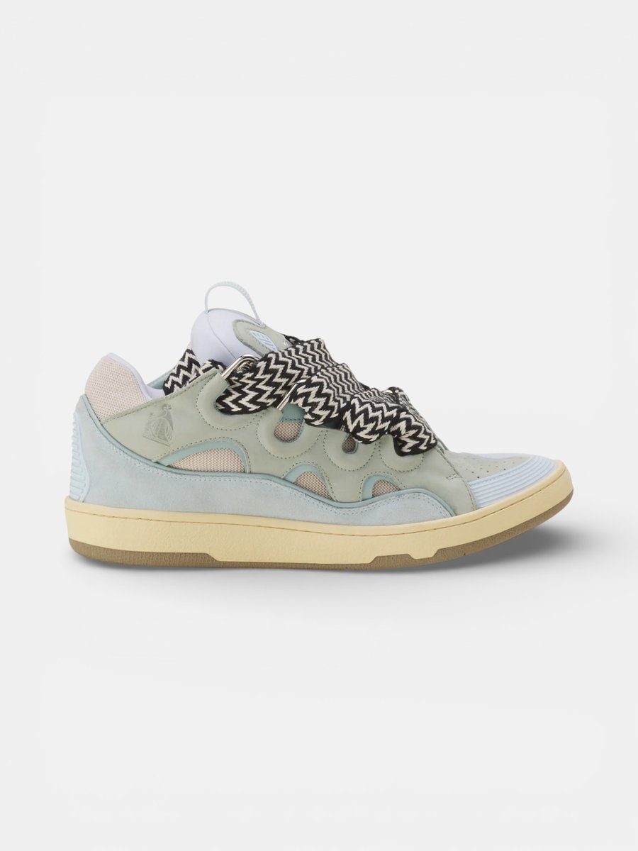Lanvin Curb Sneaker Pale Blue