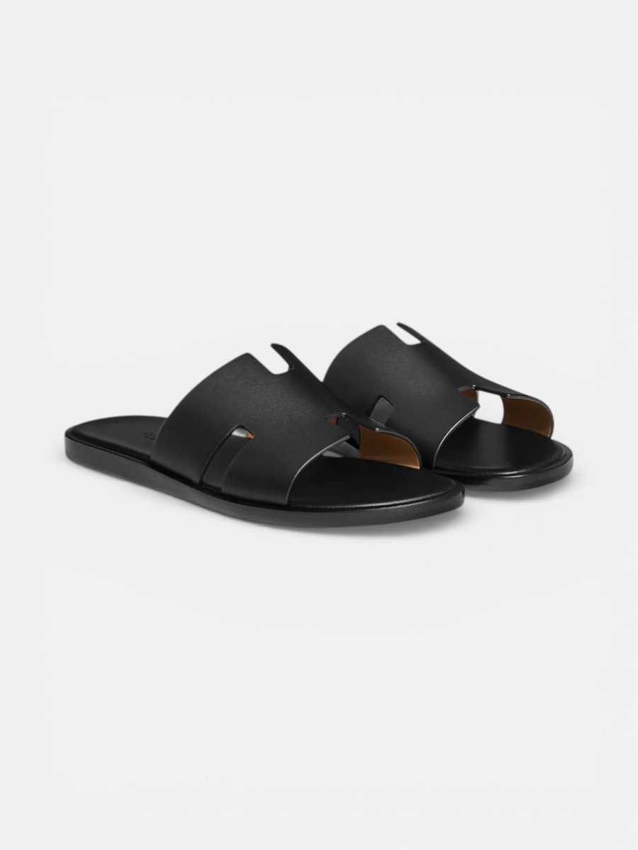 Hermes Izmir Sandal Noir