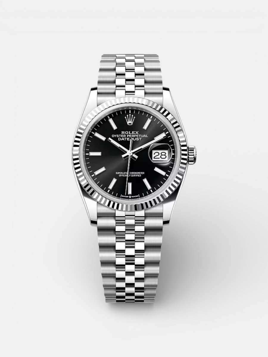 Rolex Dayjust 36 126234 Black Dial
