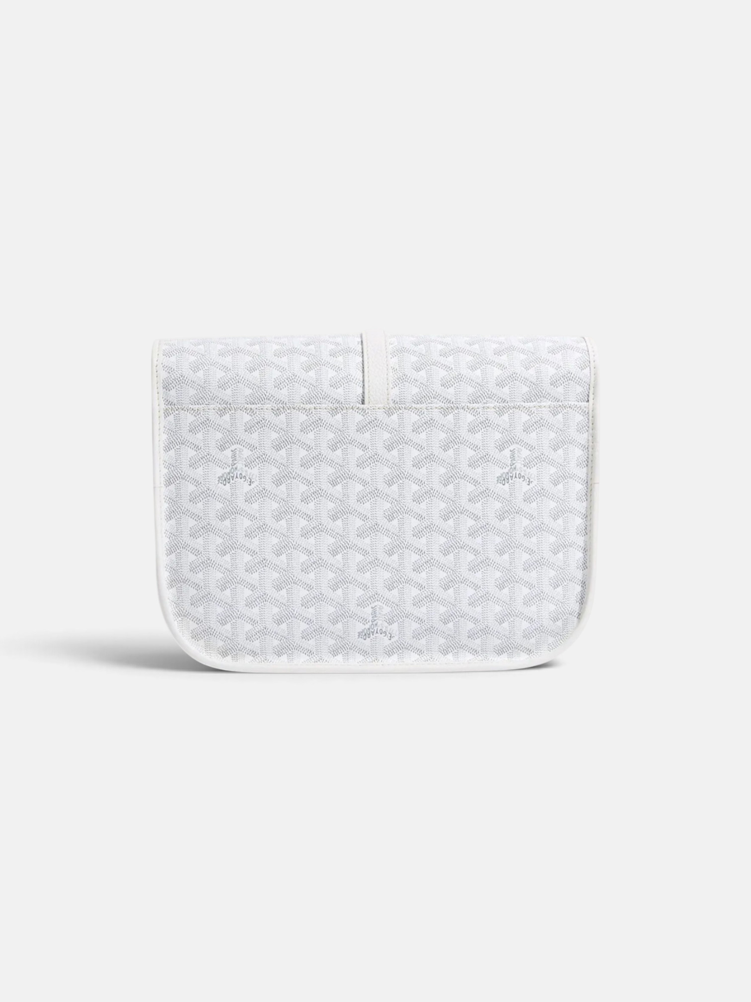Goyard Goyard Belvedere MM Bag White – side profile view in premium quality with AA+ craftsmanship